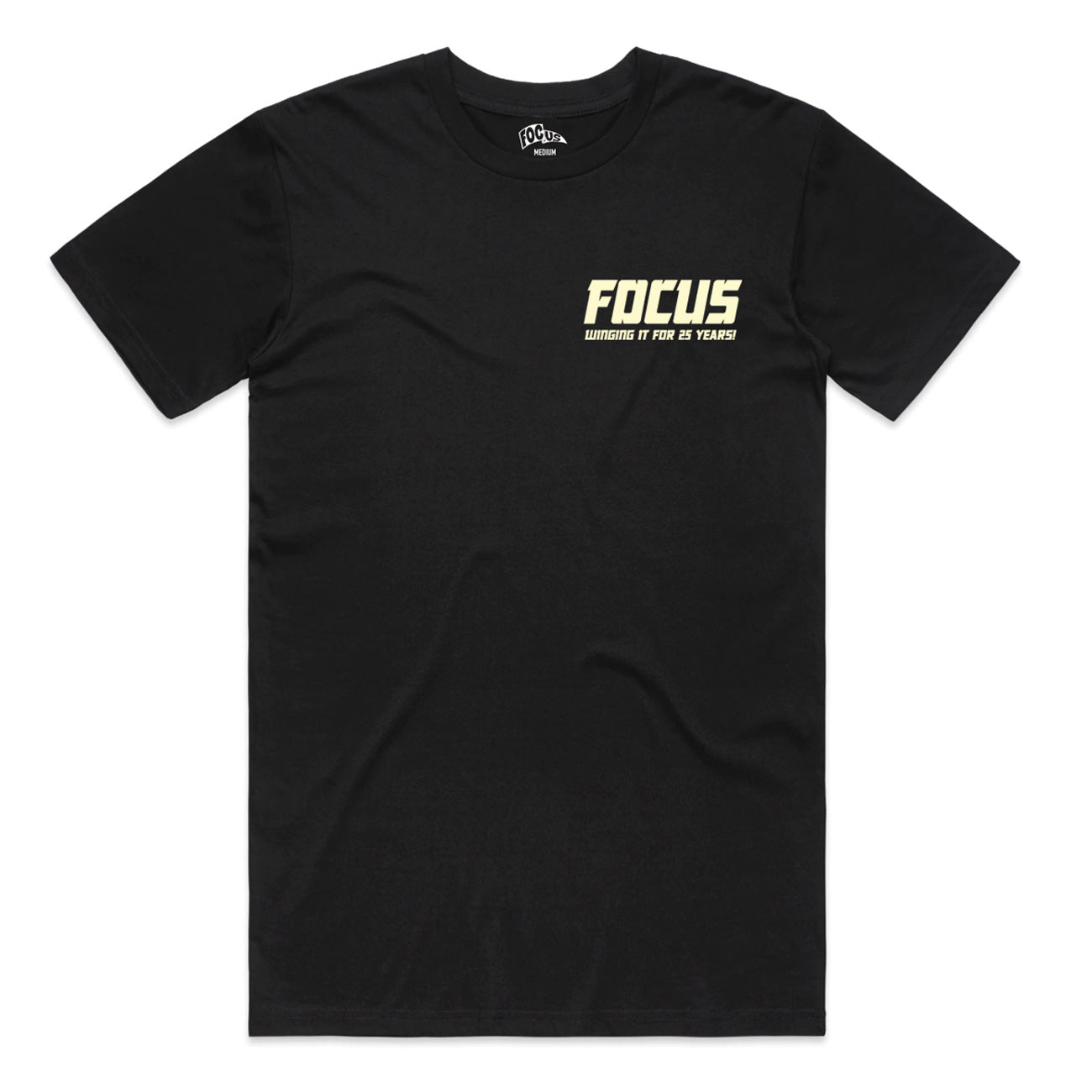 Focus Greatest Hits XXV T-shirt - Black/Cream