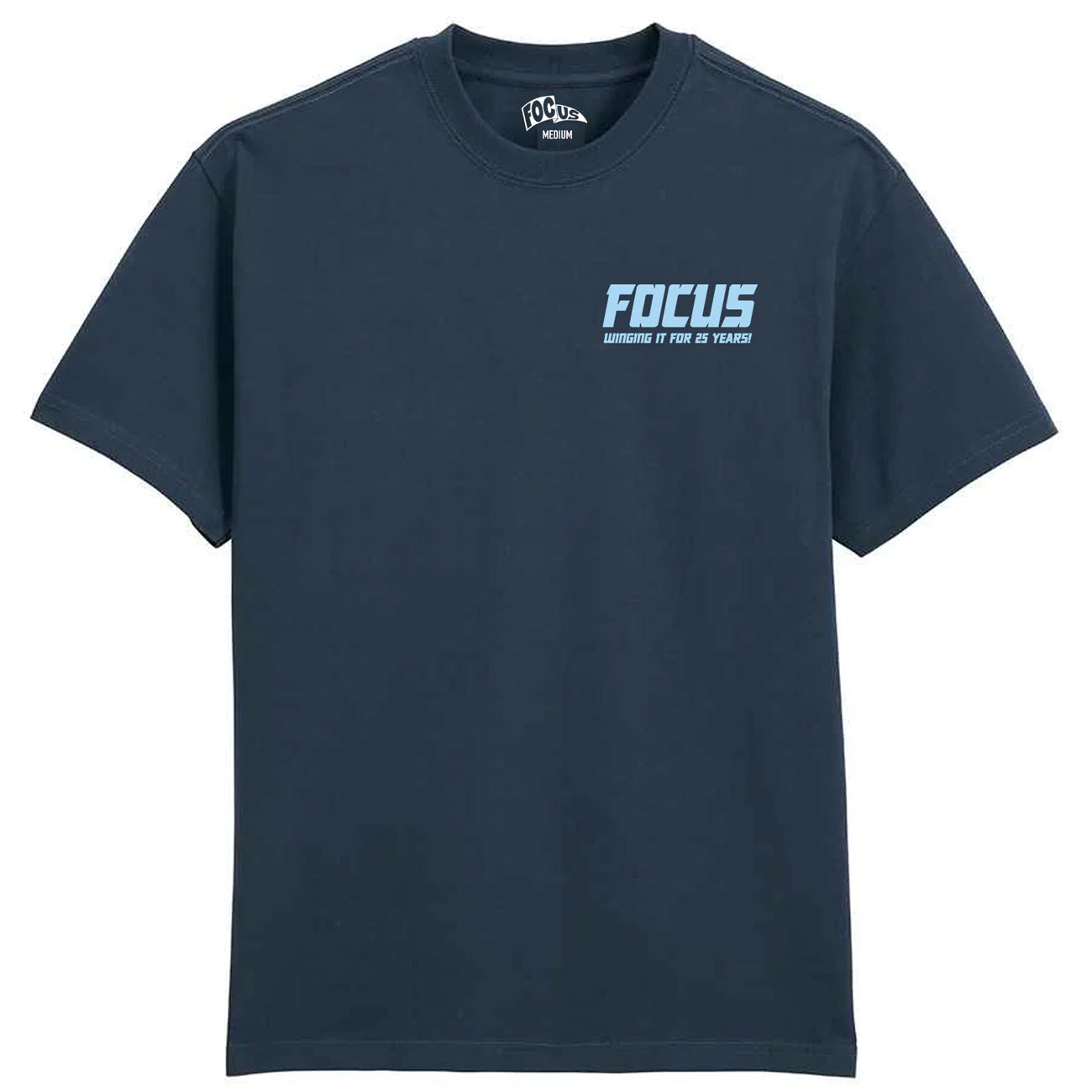 Focus Greatest Hits XXV T-shirt - Dusky Blue/Icy Blue