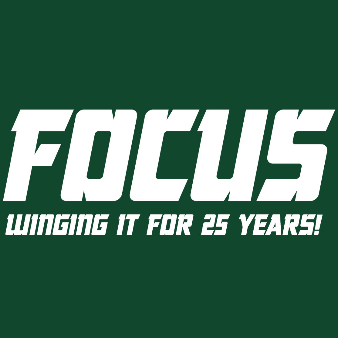 Focus Greatest Hits XXV T-shirt - Forest Green/White