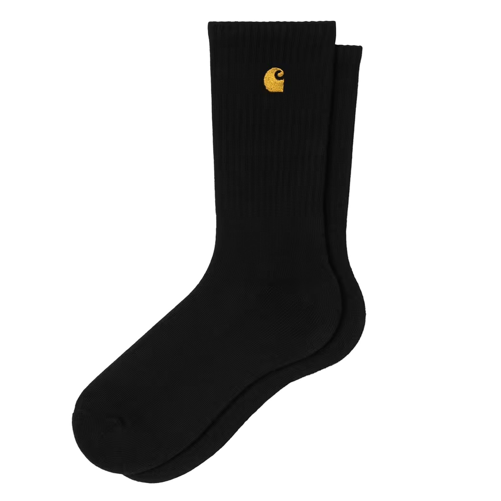 Carhartt WIP Chase Socks - Black/Gold