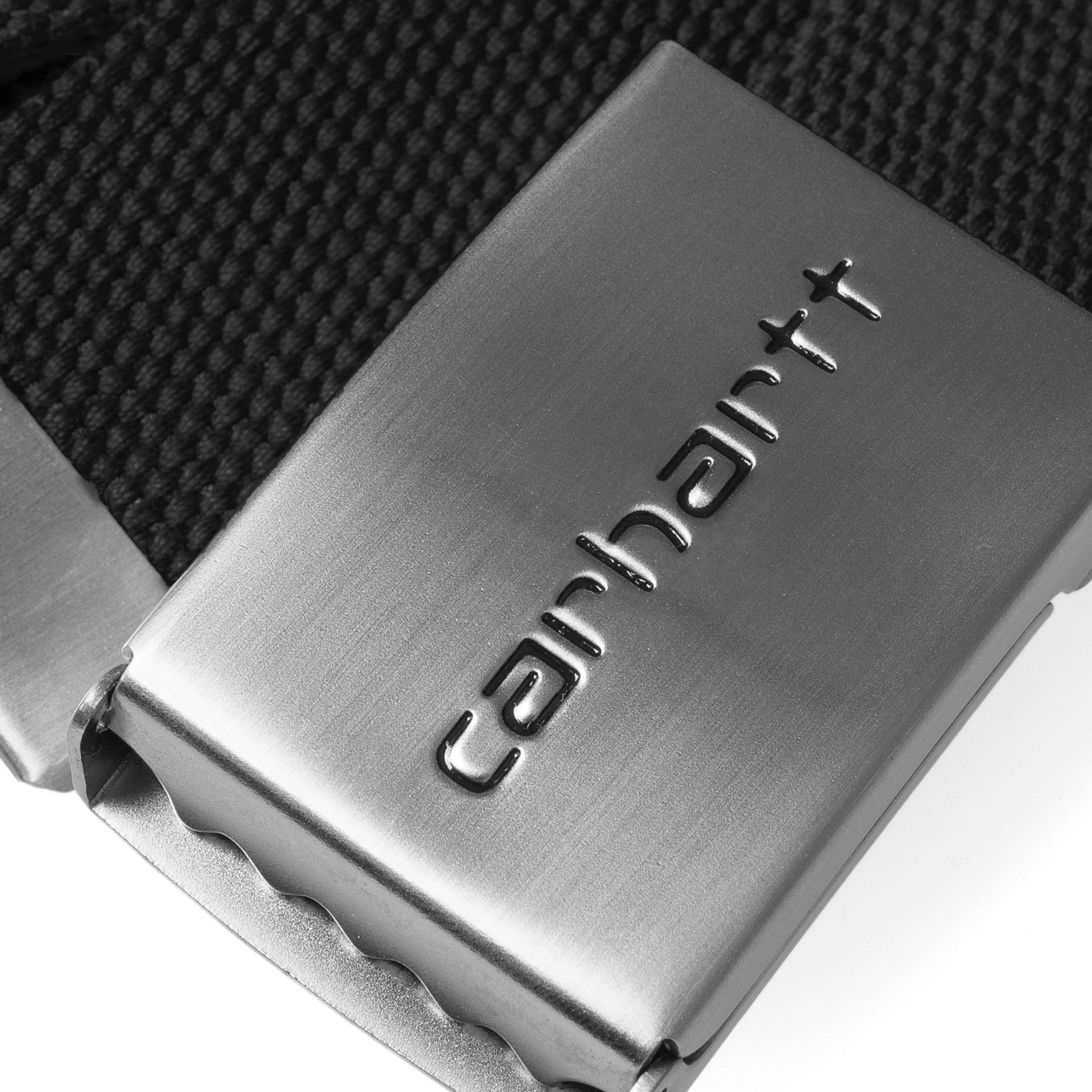 Carhartt Clip Belt Chrome - Black