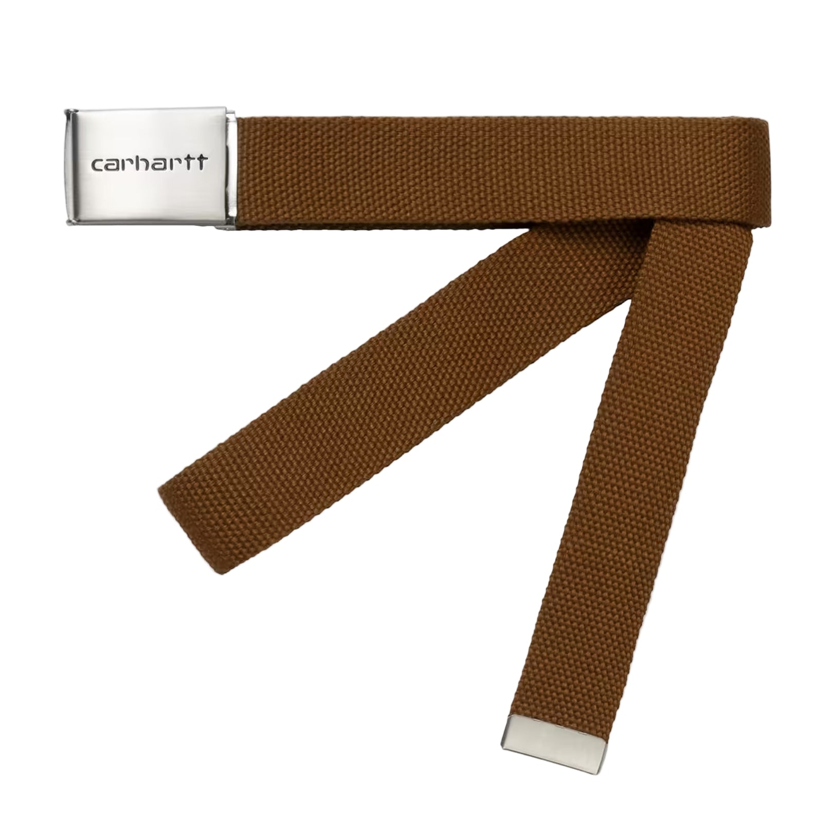 Carhartt Clip Belt Chrome - Hamilton Brown