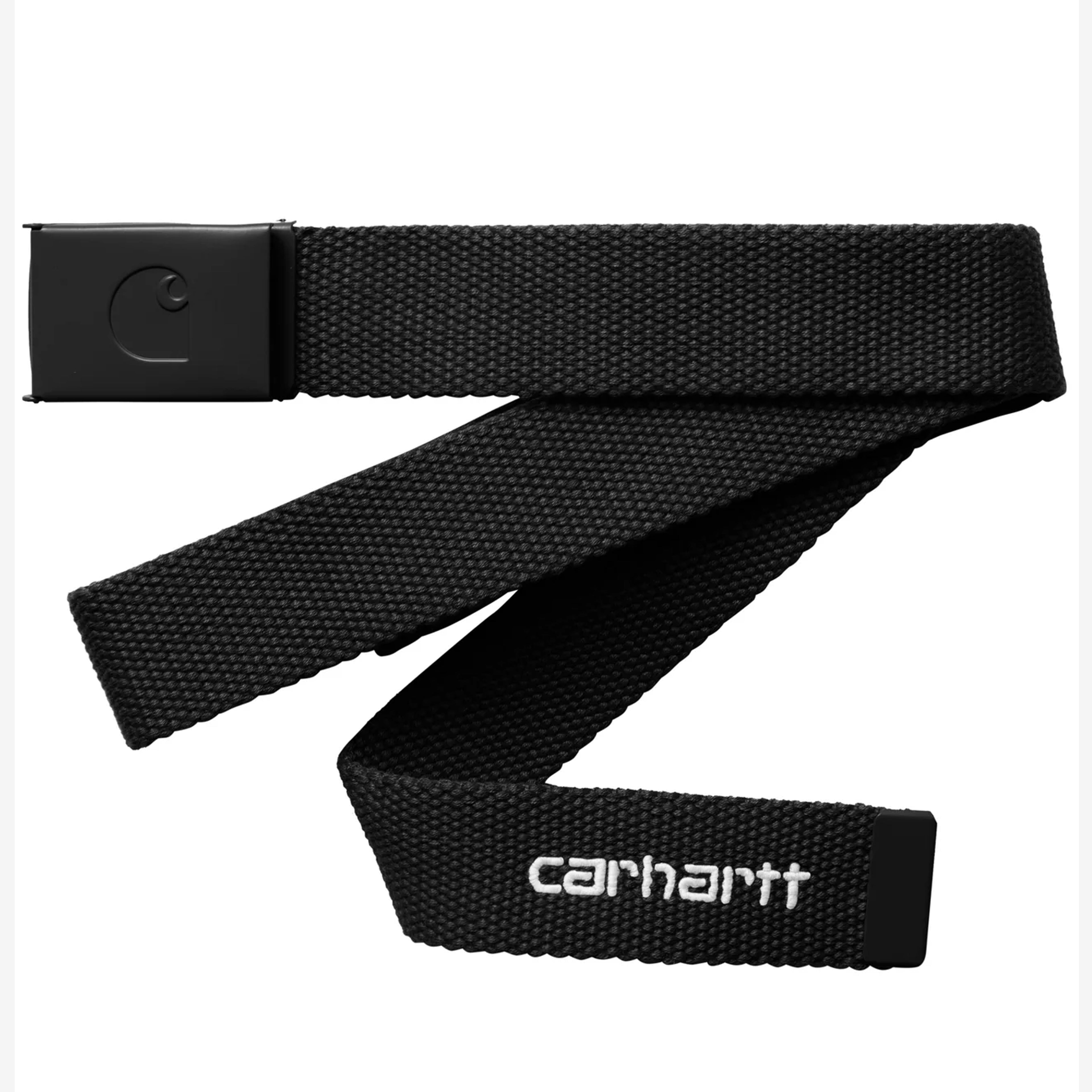 Carhartt C-Logo Tonal Belt - Black