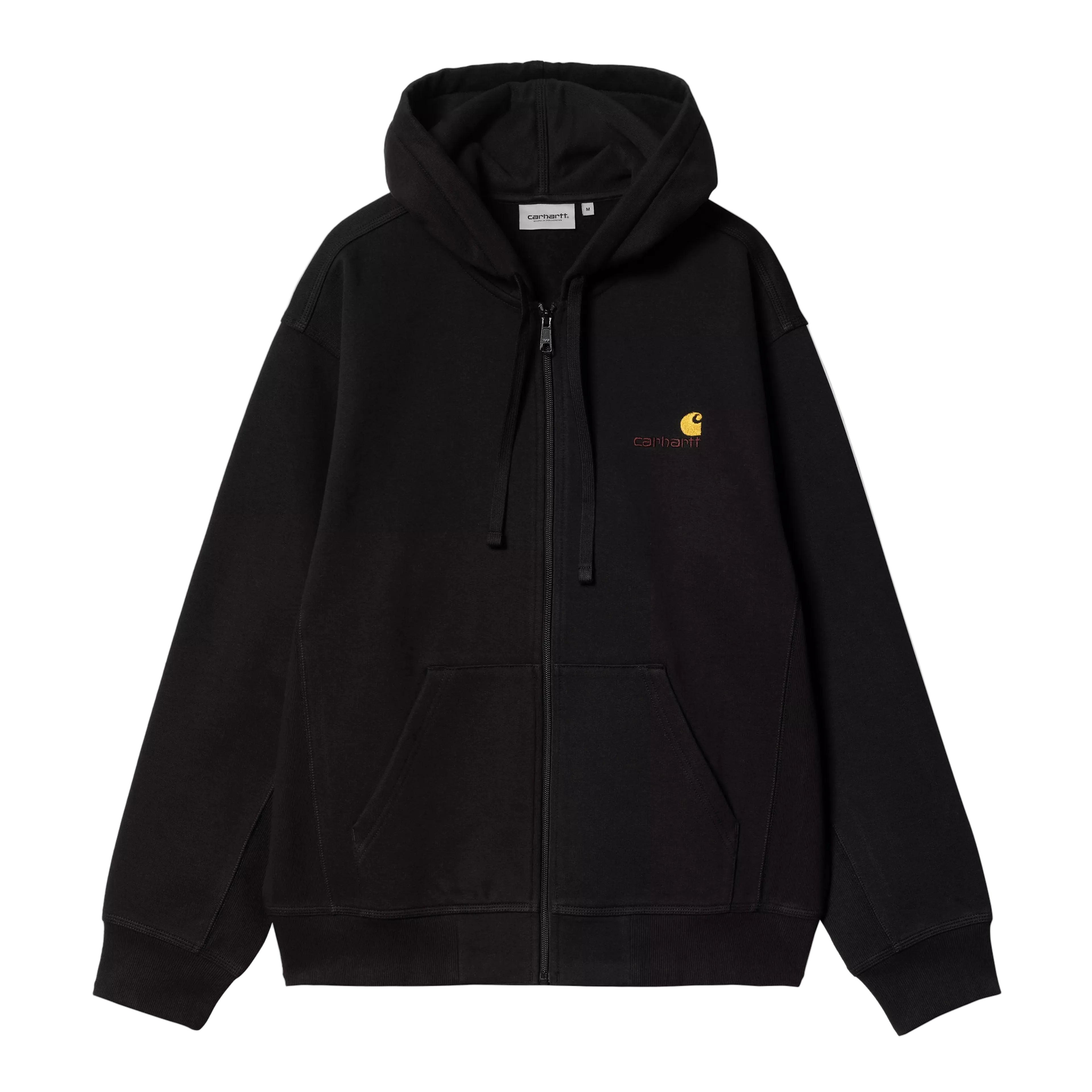 Carhartt WIP Hooded American Script Jacket - Black