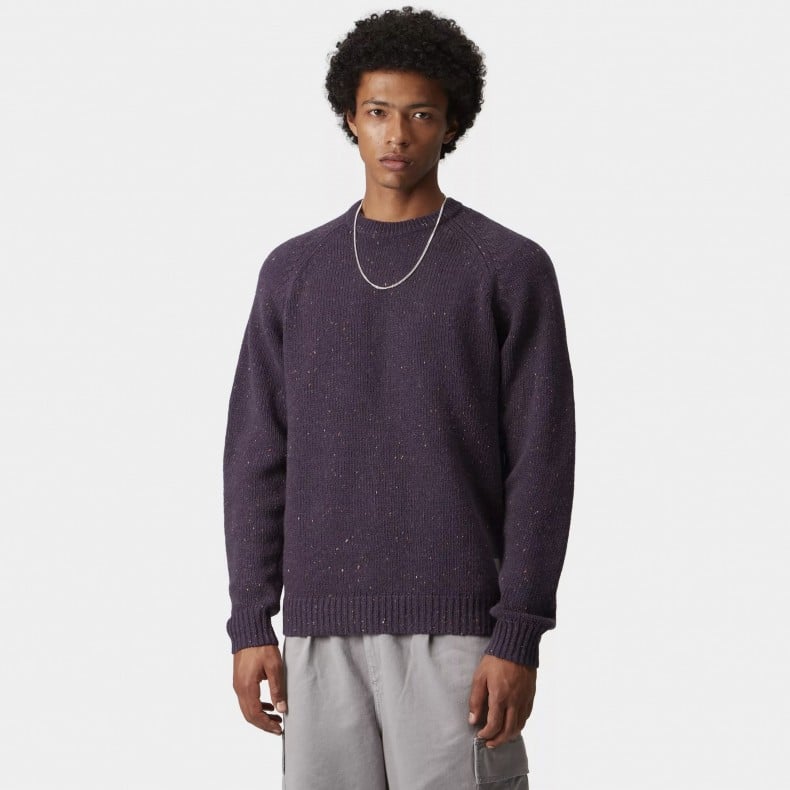 Carhartt WIP Anglistic Sweater - Speckled Lokers