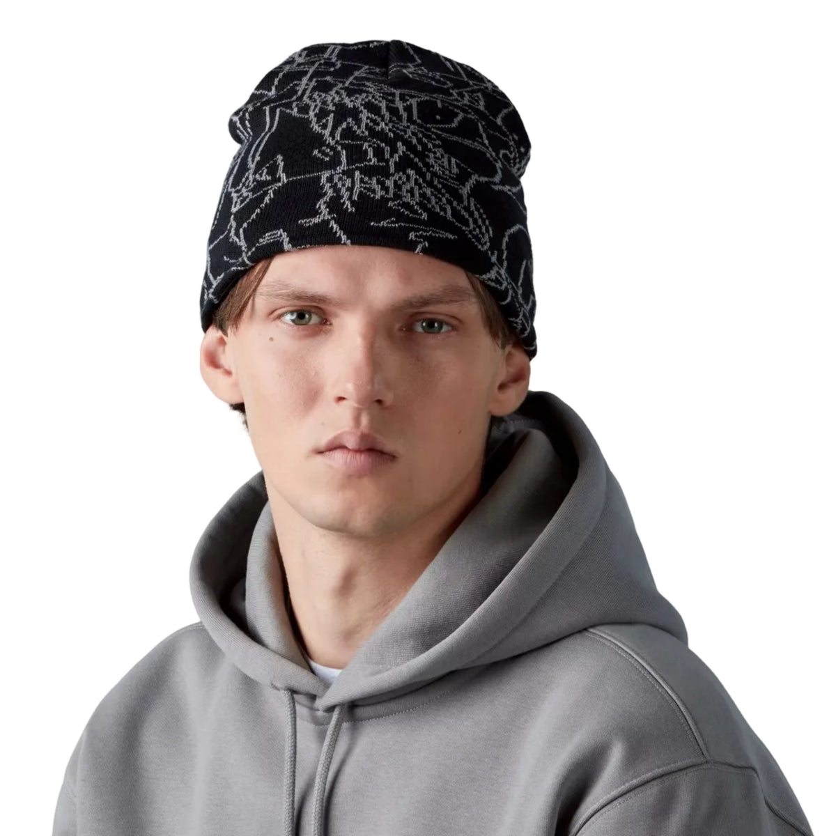 Carhartt WIP Blinkerfluid Beanie - Black/Wax