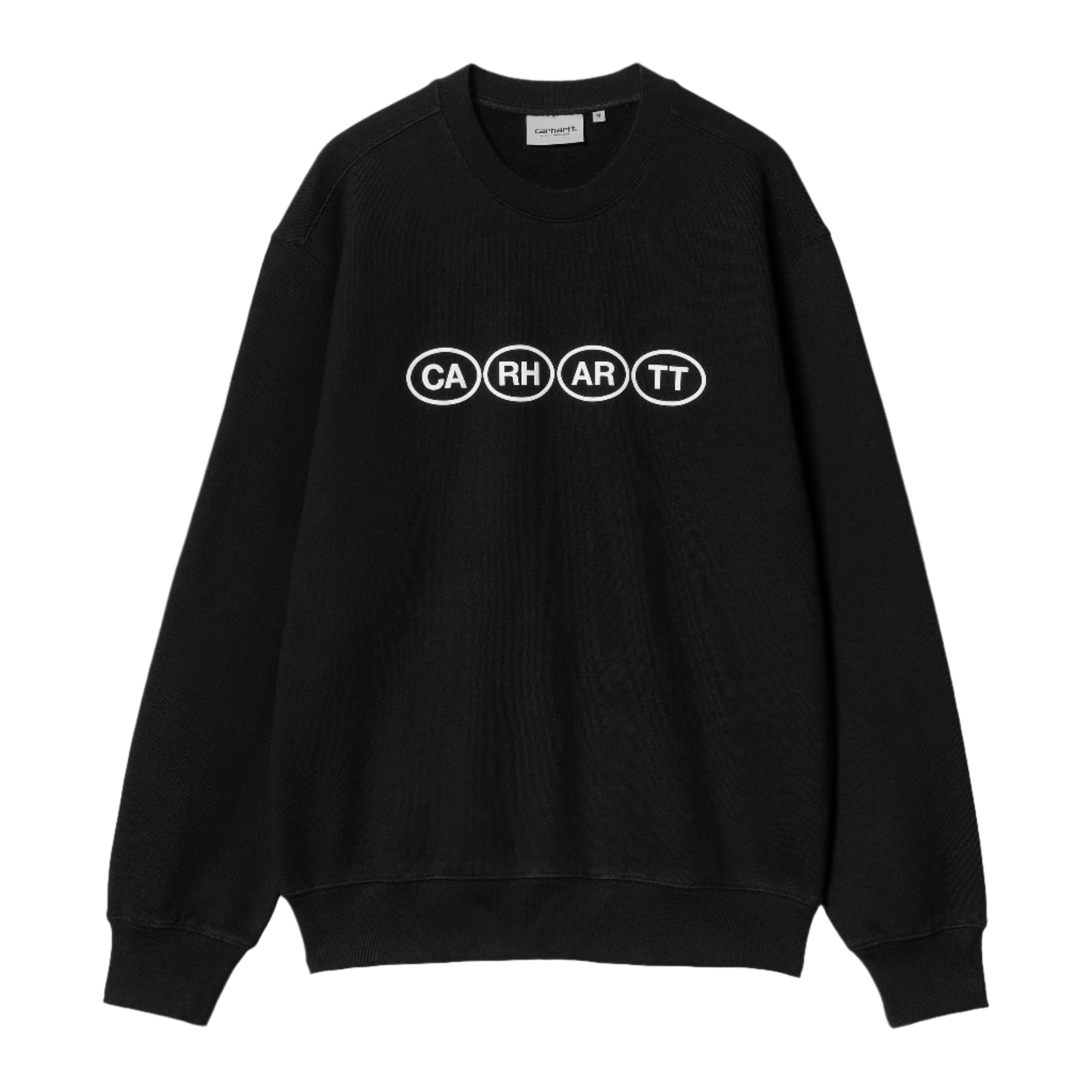 Carhartt WIP Bumper Sweatshirt - Black/White