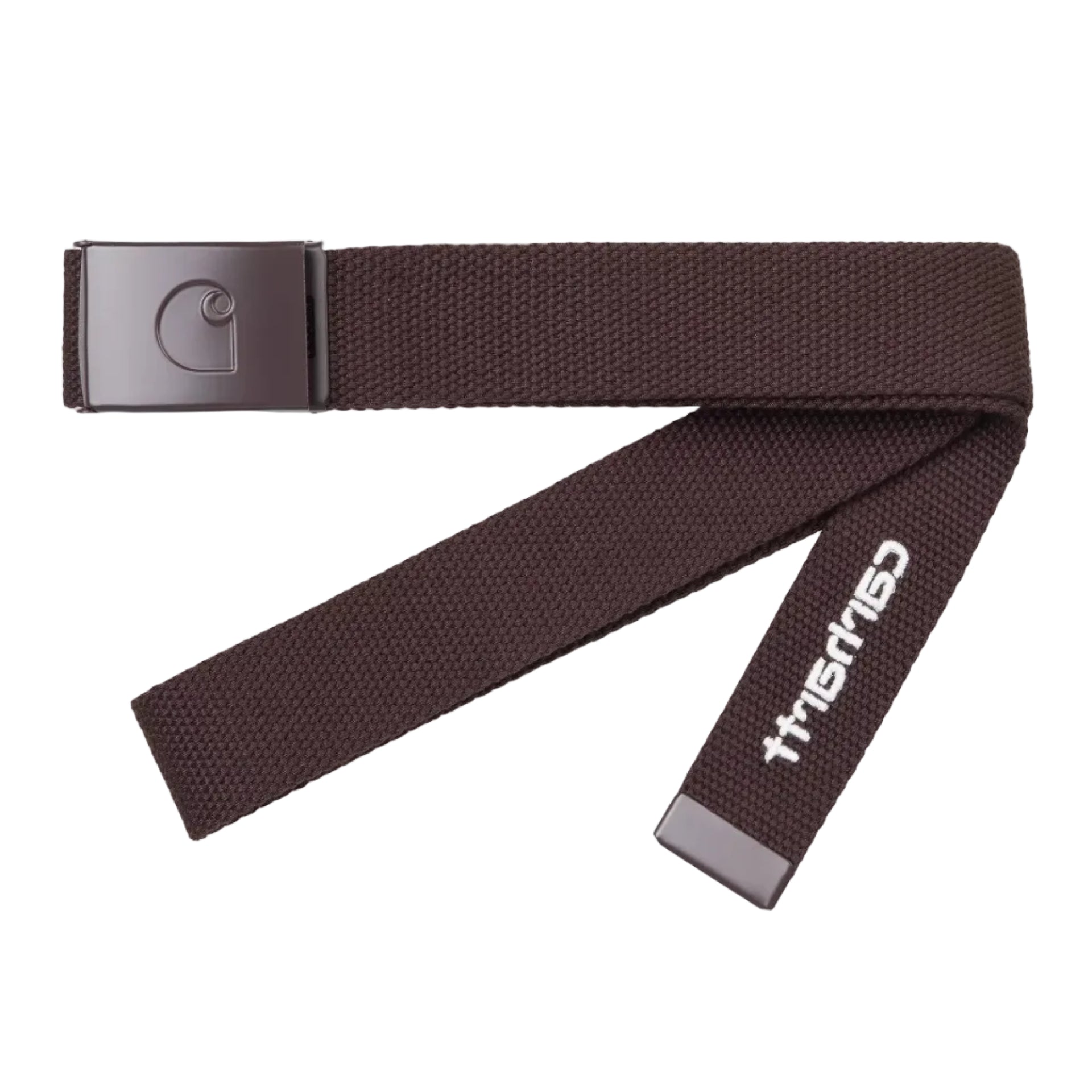 Carhartt C-Logo Tonal Belt - Palisander/White