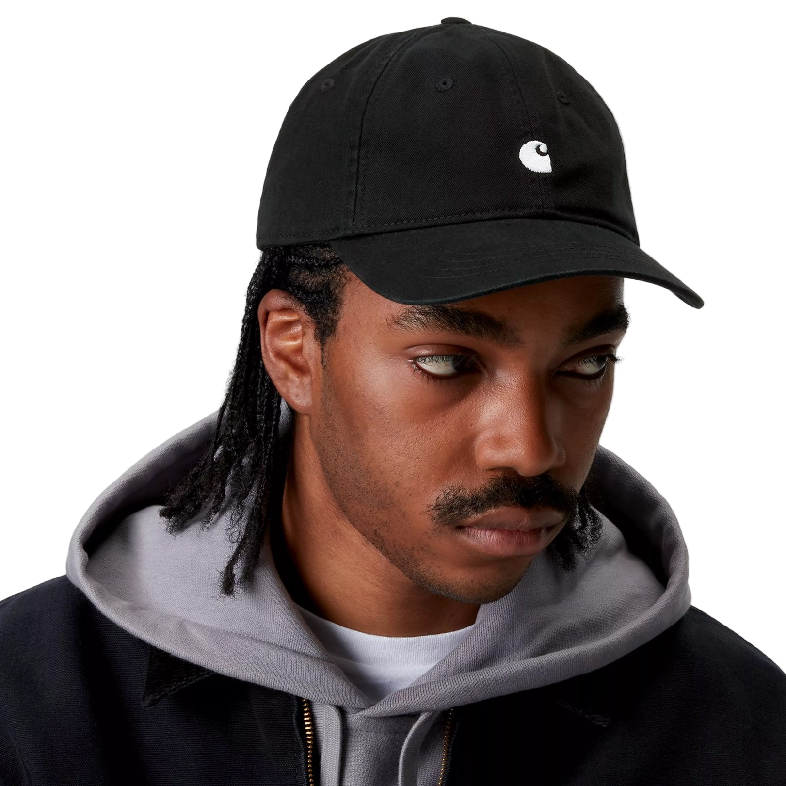 Carhartt WIP Madison Cap - Black/White