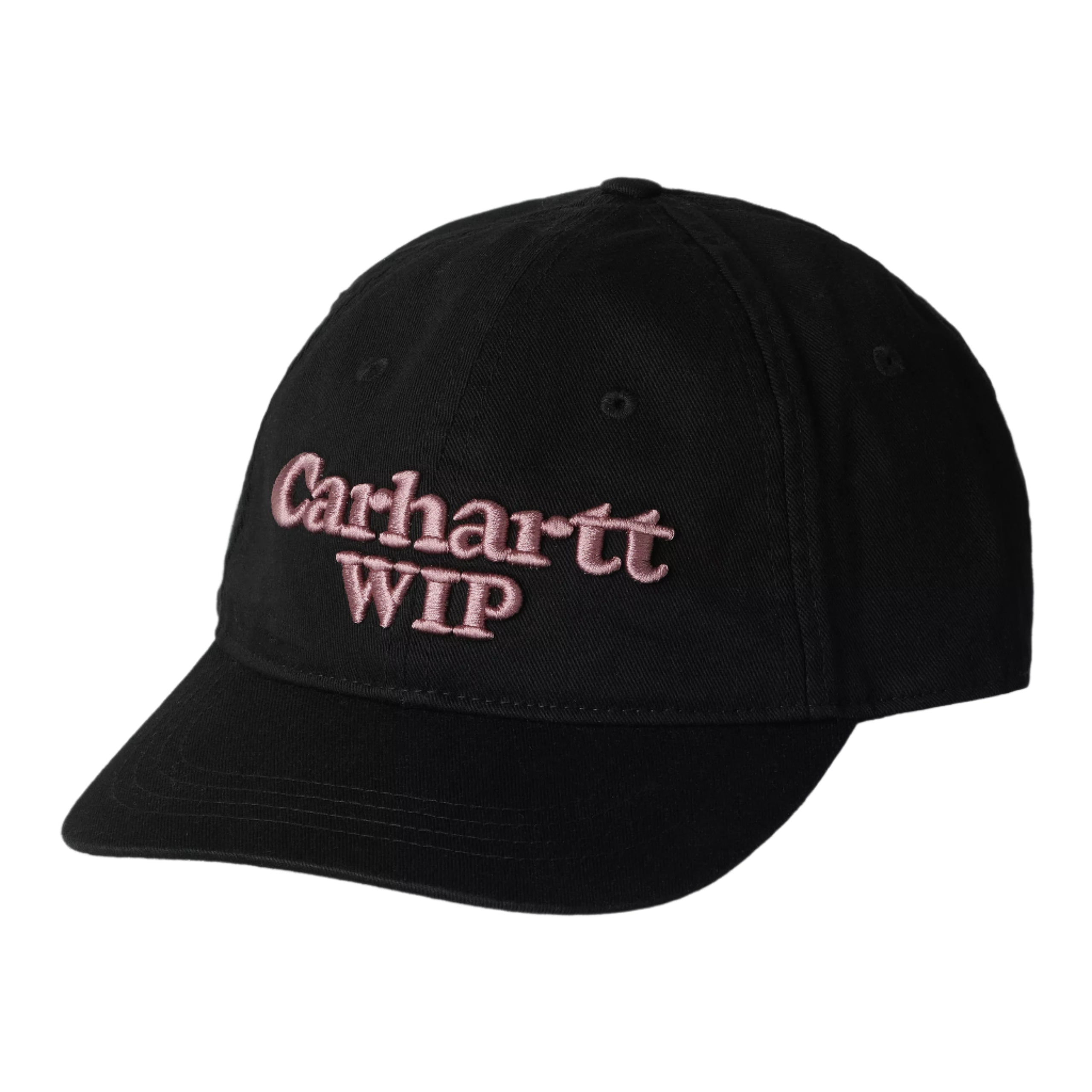 Carhartt WIP Script Cap - Black/Hortensia