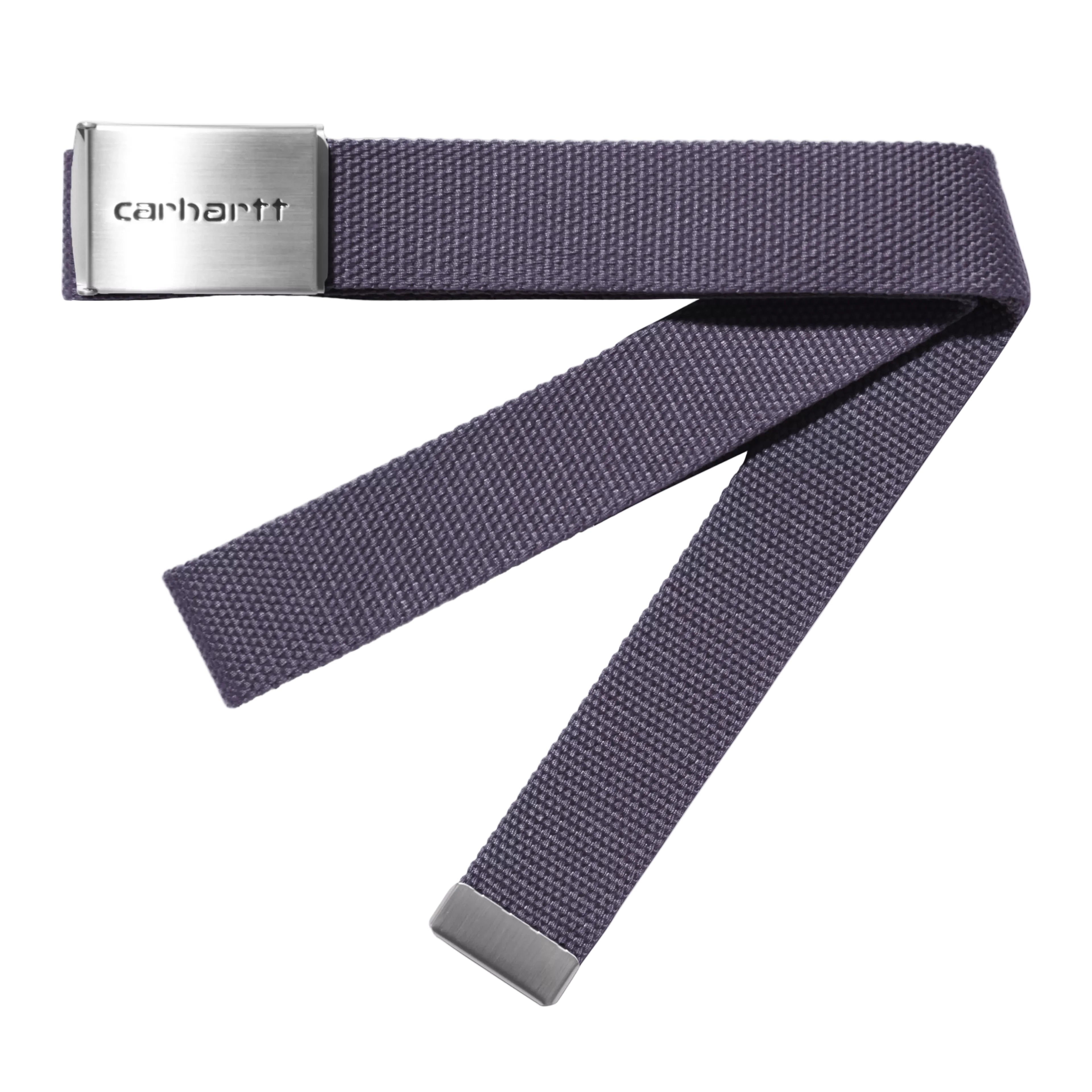 Carhartt Clip Belt Chrome - Shady Purple