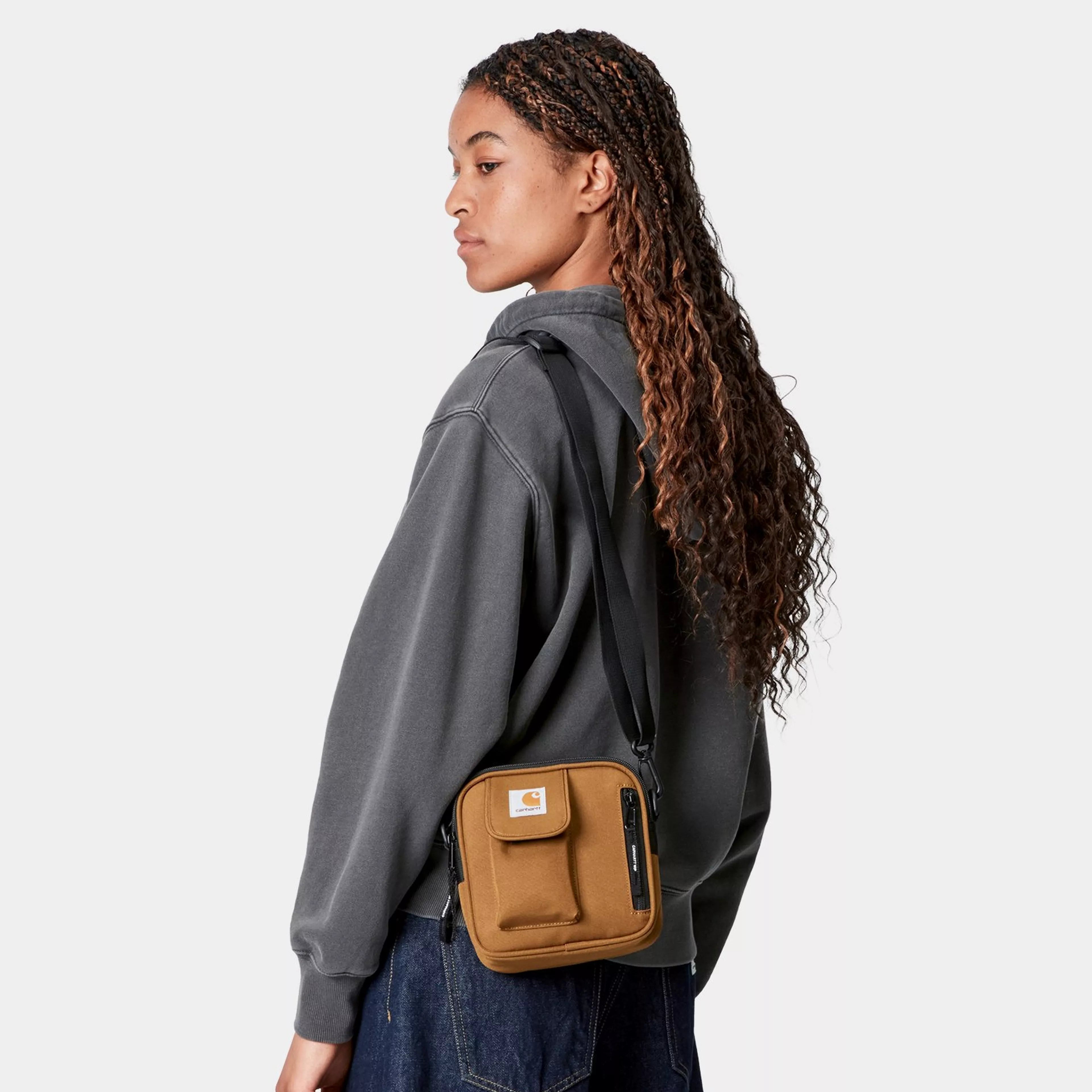 Carhartt WIP Essentials Shoulder Bag - Hamilton Brown
