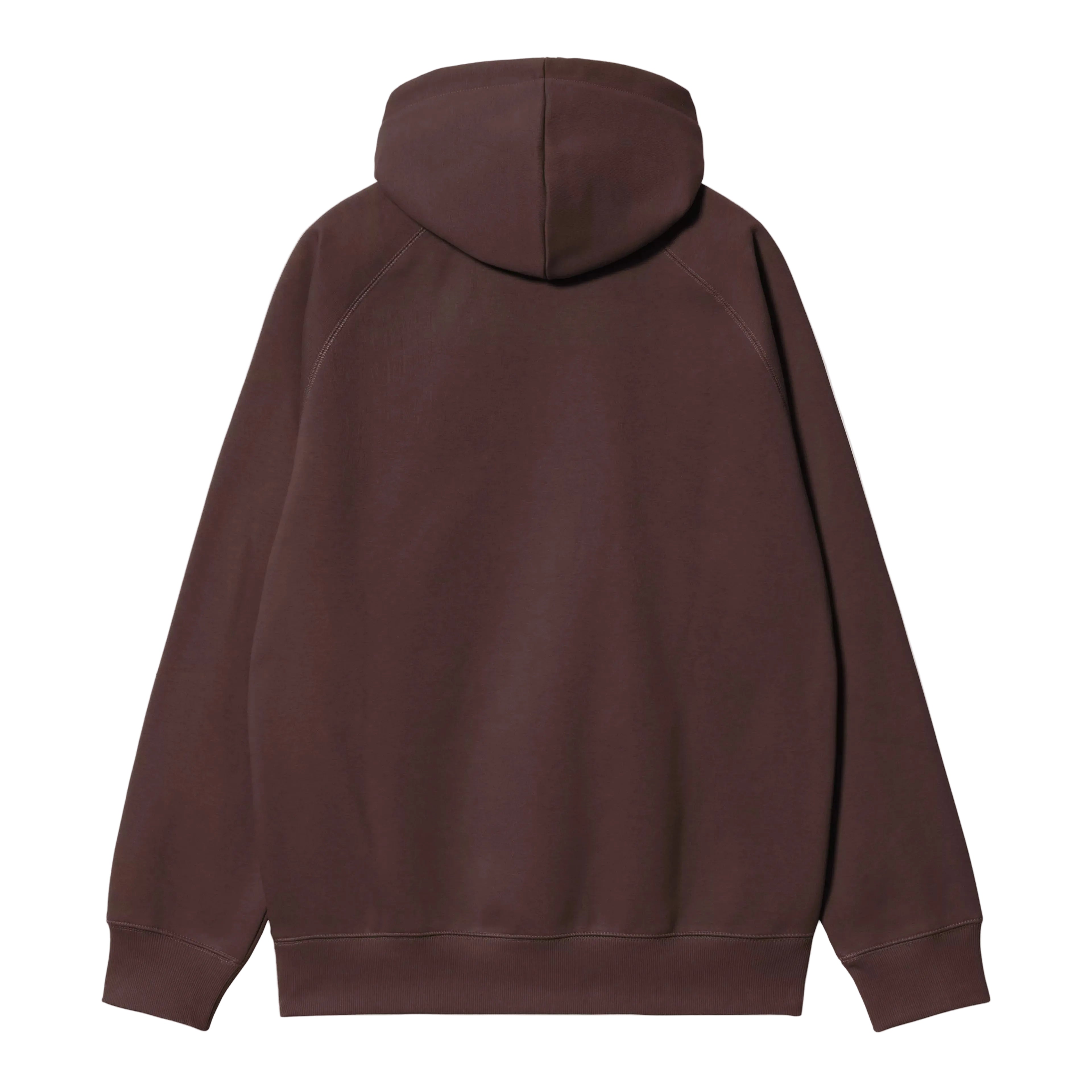 Carhartt WIP Hooded Chase Sweatshirt - Palisander/Gold