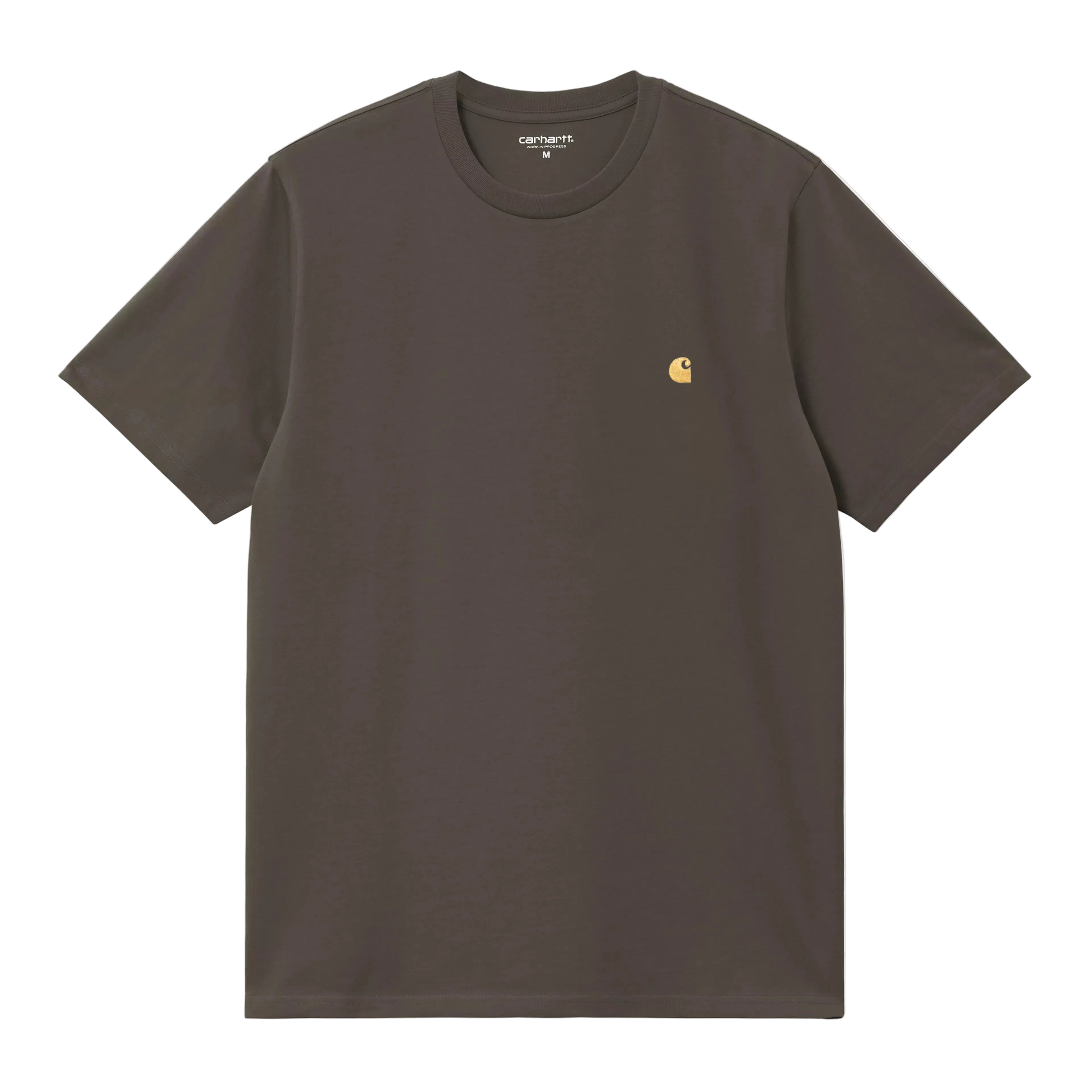Carhartt WIP S/S Chase T-shirt - Shungite/Gold