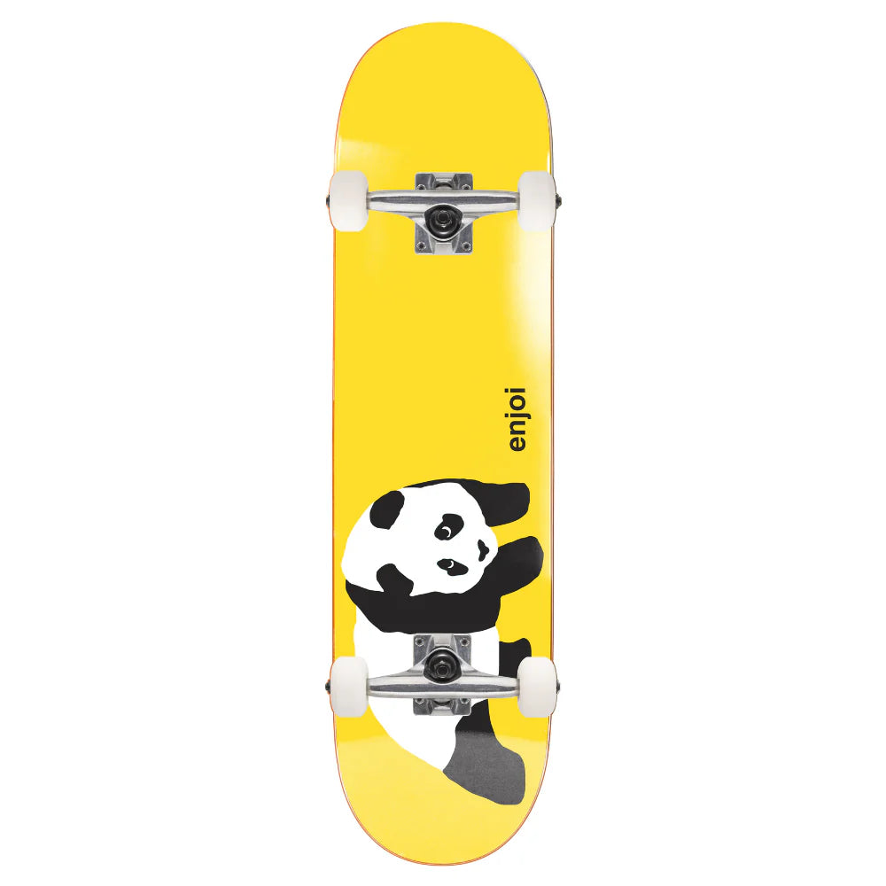 Enjoi Panda FP Complete Skateboard - 7.5" Yellow
