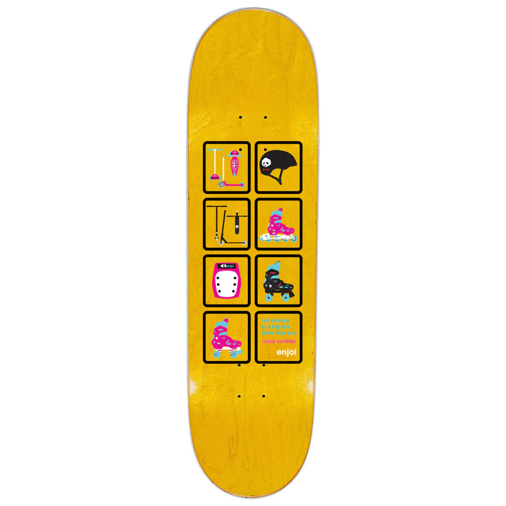 Enjoi Big Box Scooters R7 Deck - 8" Blue