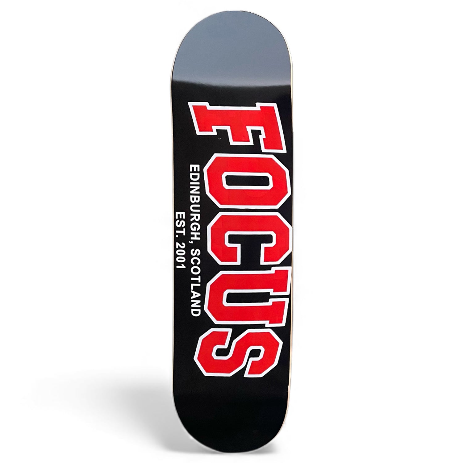 Focus College Logo Deck - Black/White/Red
