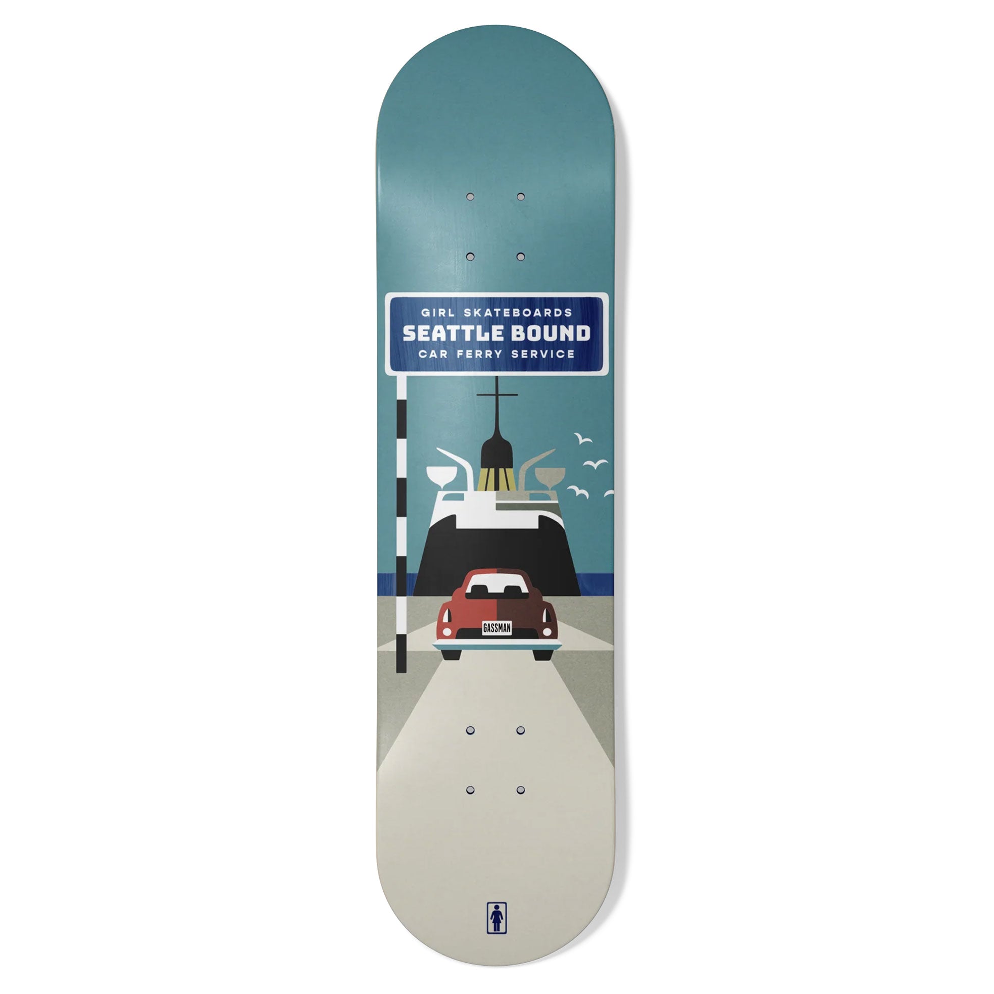 Girl Griffin Gass Seattle Deck - 8.5"