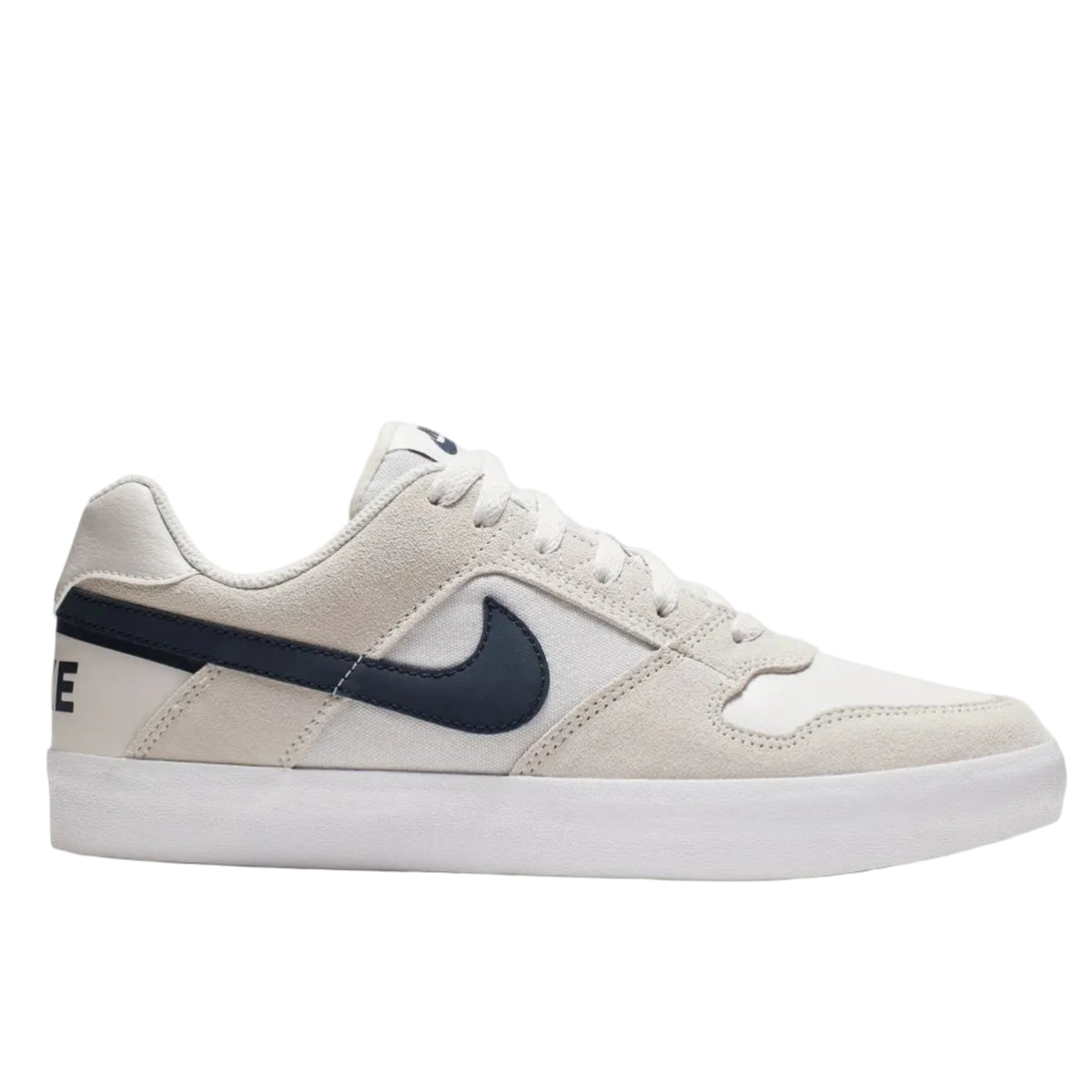 Nike SB Delta Force Vulc Shoes - Vast Grey/Obsidian-Black