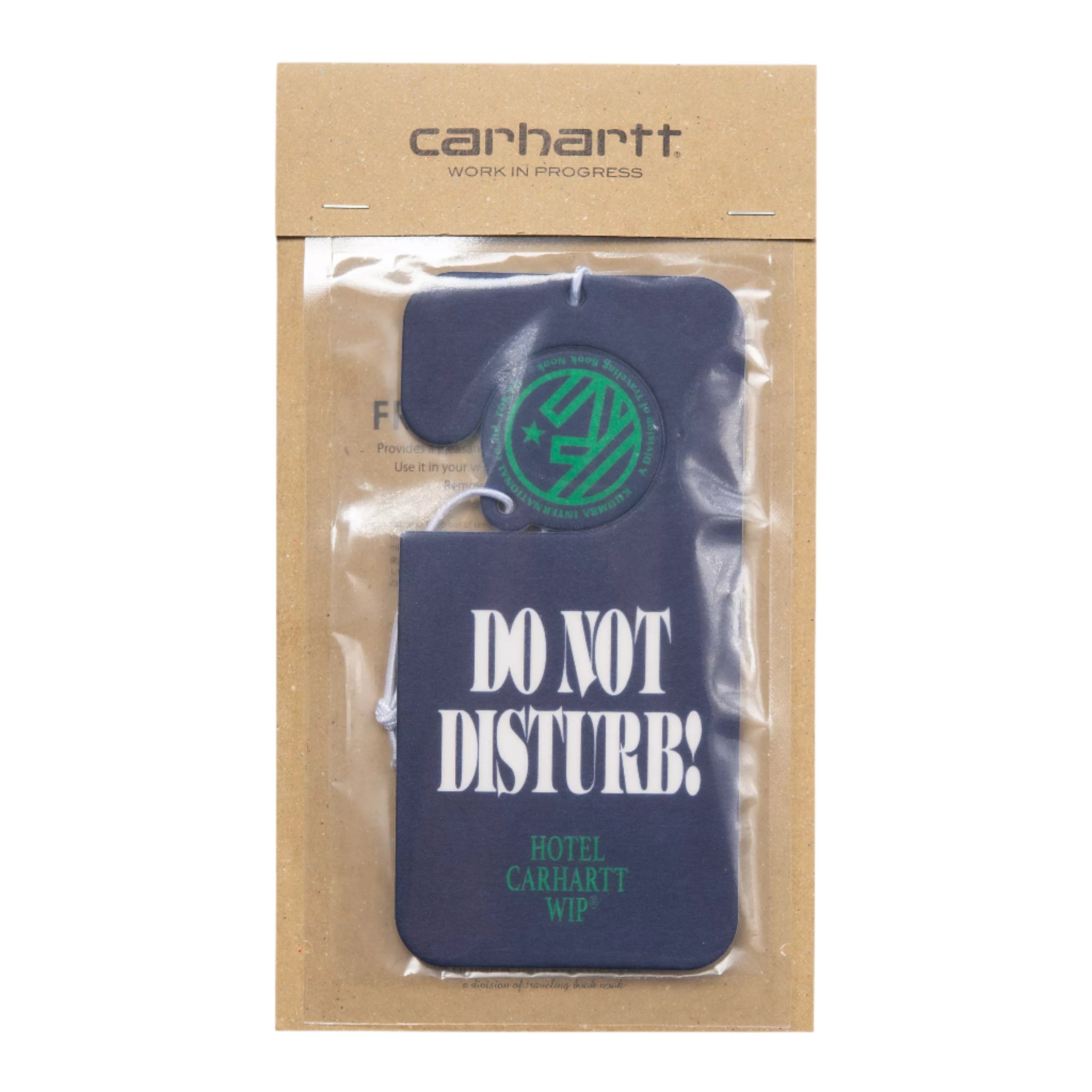 Carhartt WIP Do Not Disturb Air Freshener - Aura/Aspen Green