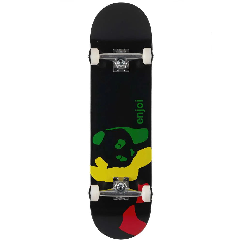 Enjoi Panda FP Complete Skateboard - 8.25" Rasta