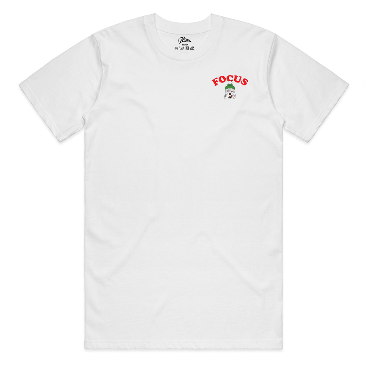 Focus Slush Bucky T-shirt - White
