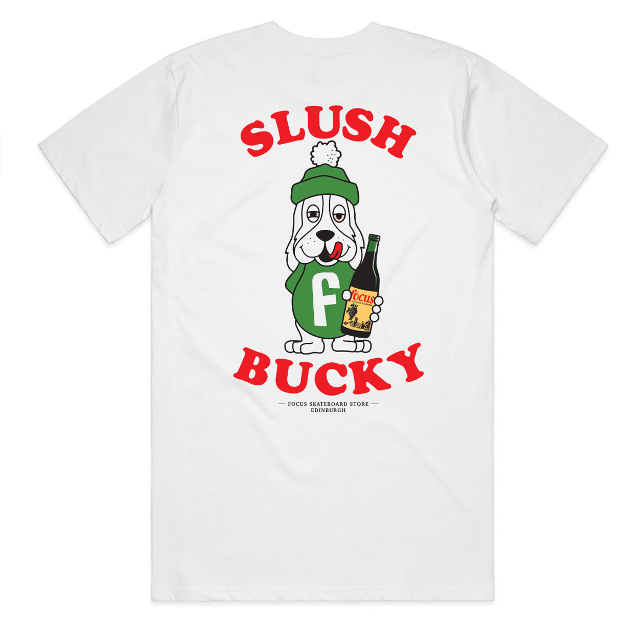 Focus Slush Bucky T-shirt - White