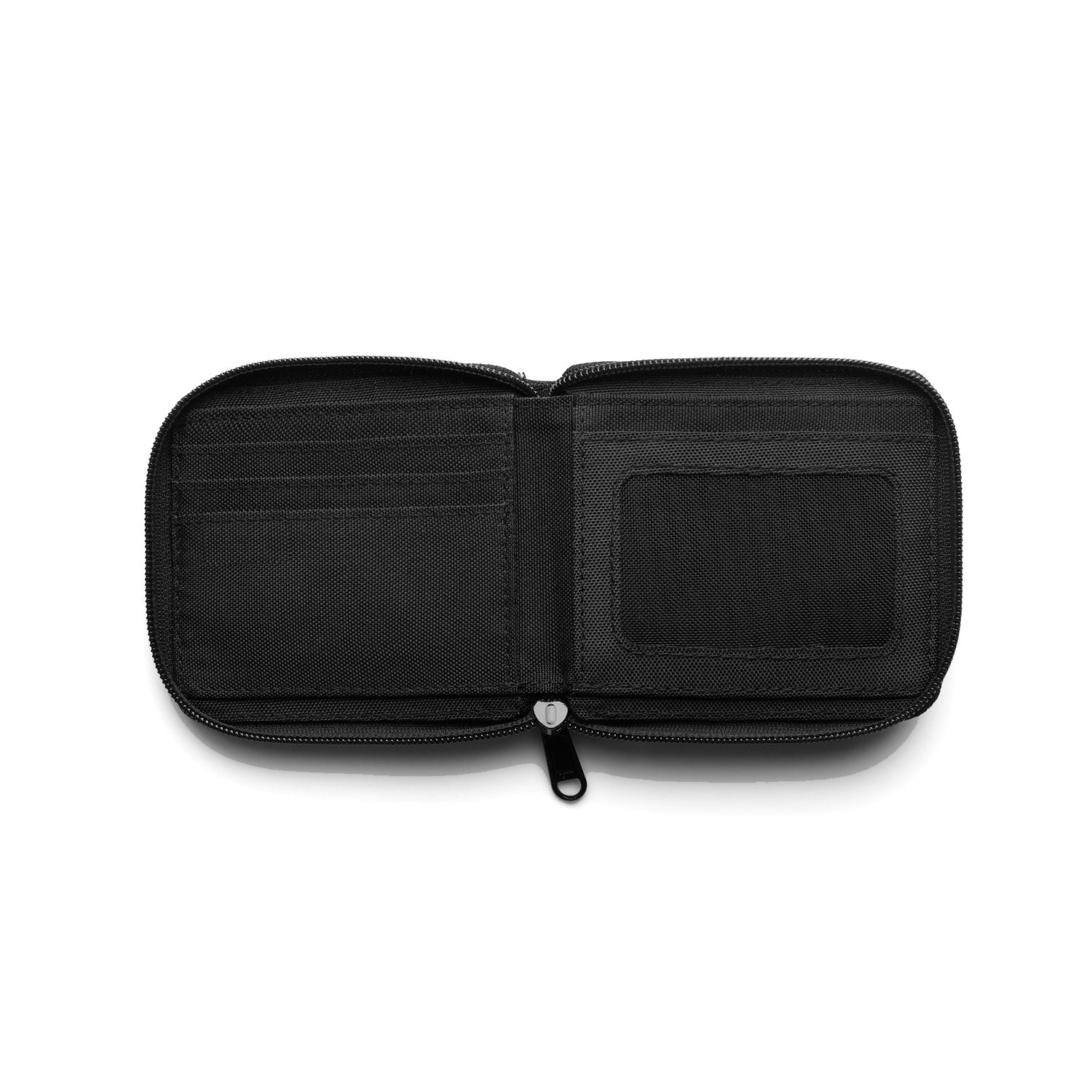 Focus College Zipped Wallet - Black/Green