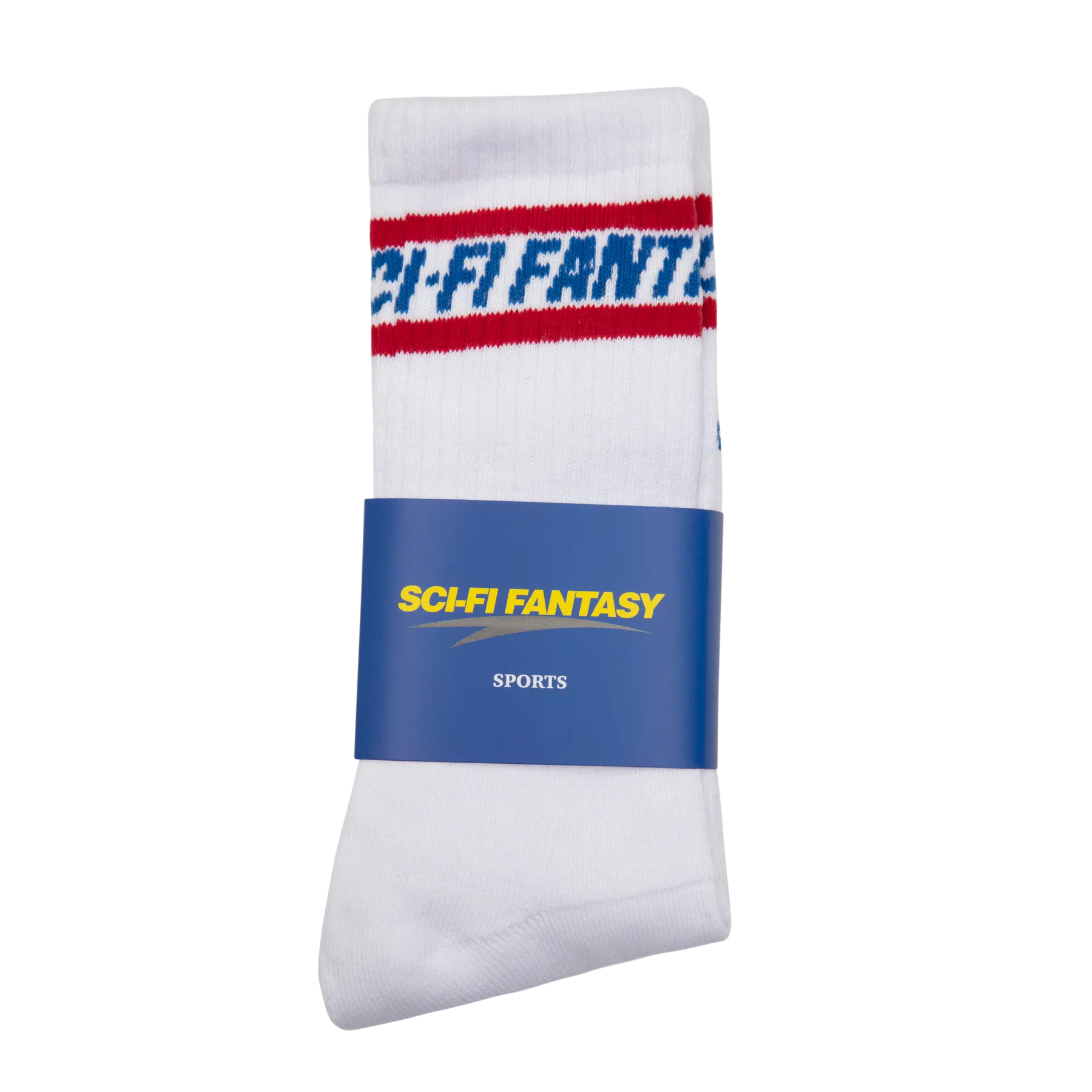 Sci-Fi Fantasy Spiritual Guidance Socks - White