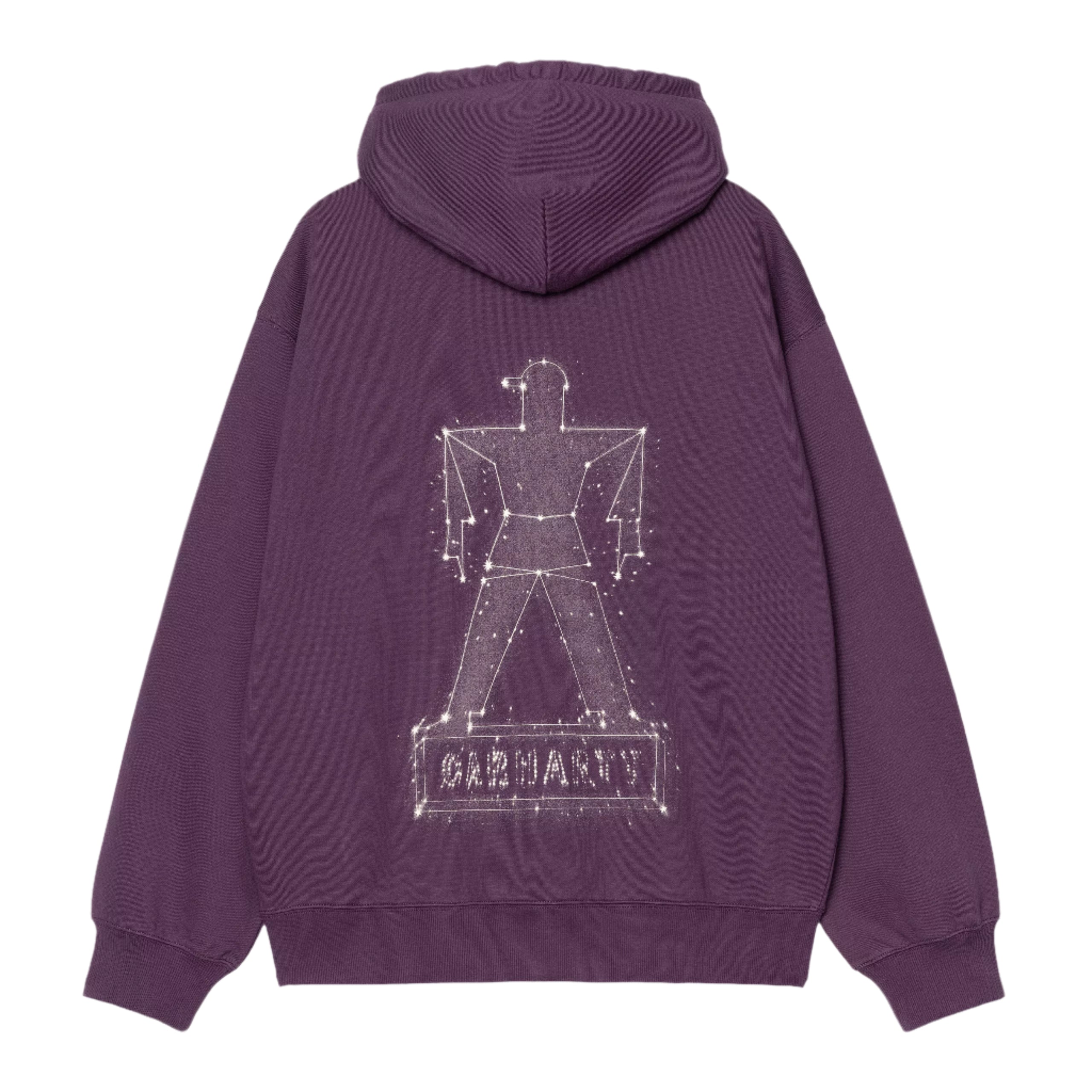Carhartt WIP Stargazer Hooded Sweatshirt - Huckleberry/Wax