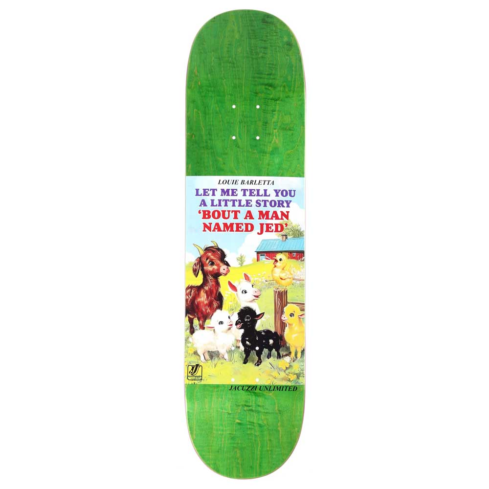 Jacuzzi Unlimited Louie Barletta Storybook Deck Green - 8.25"