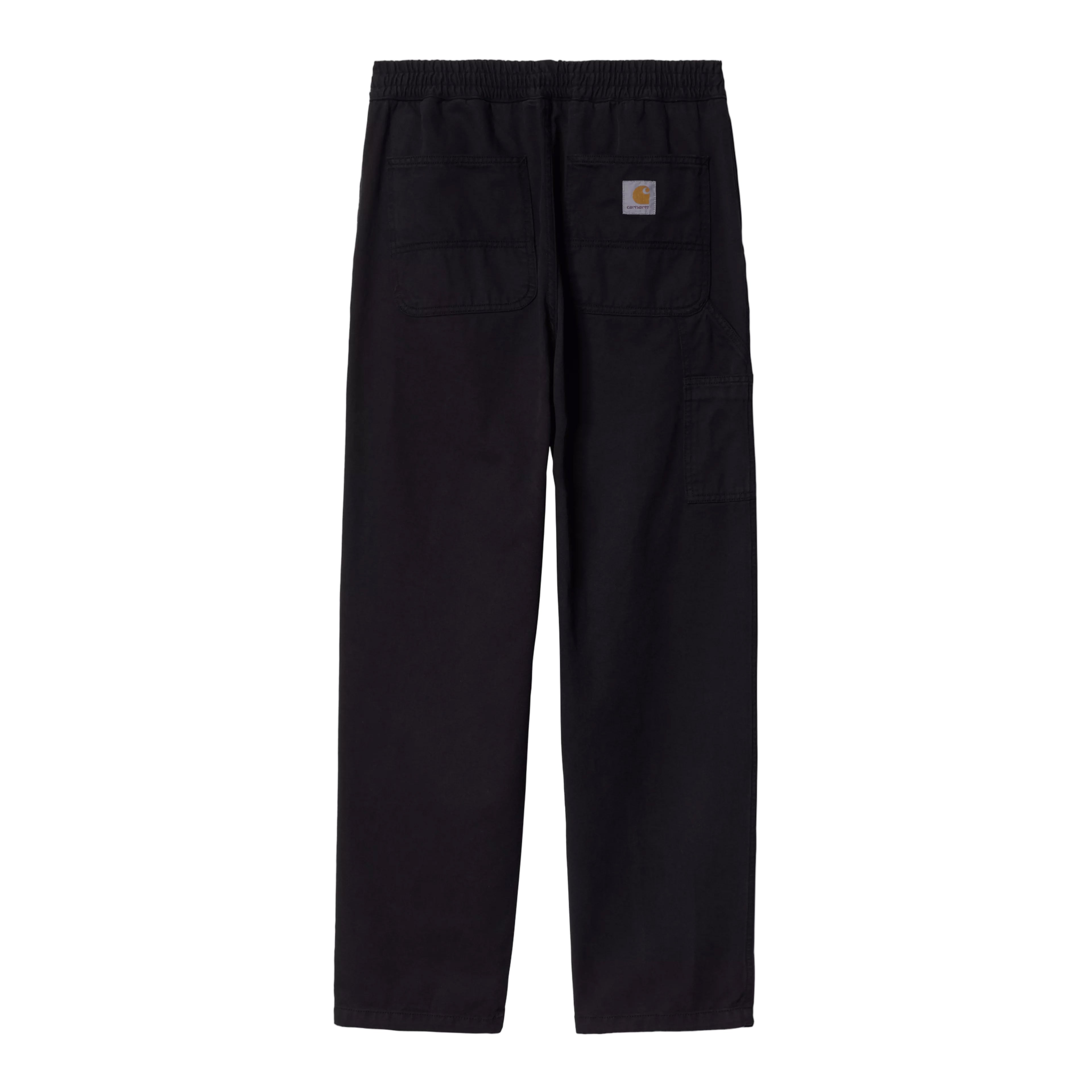 Carhartt WIP Flint Pant - Black Garment Dyed
