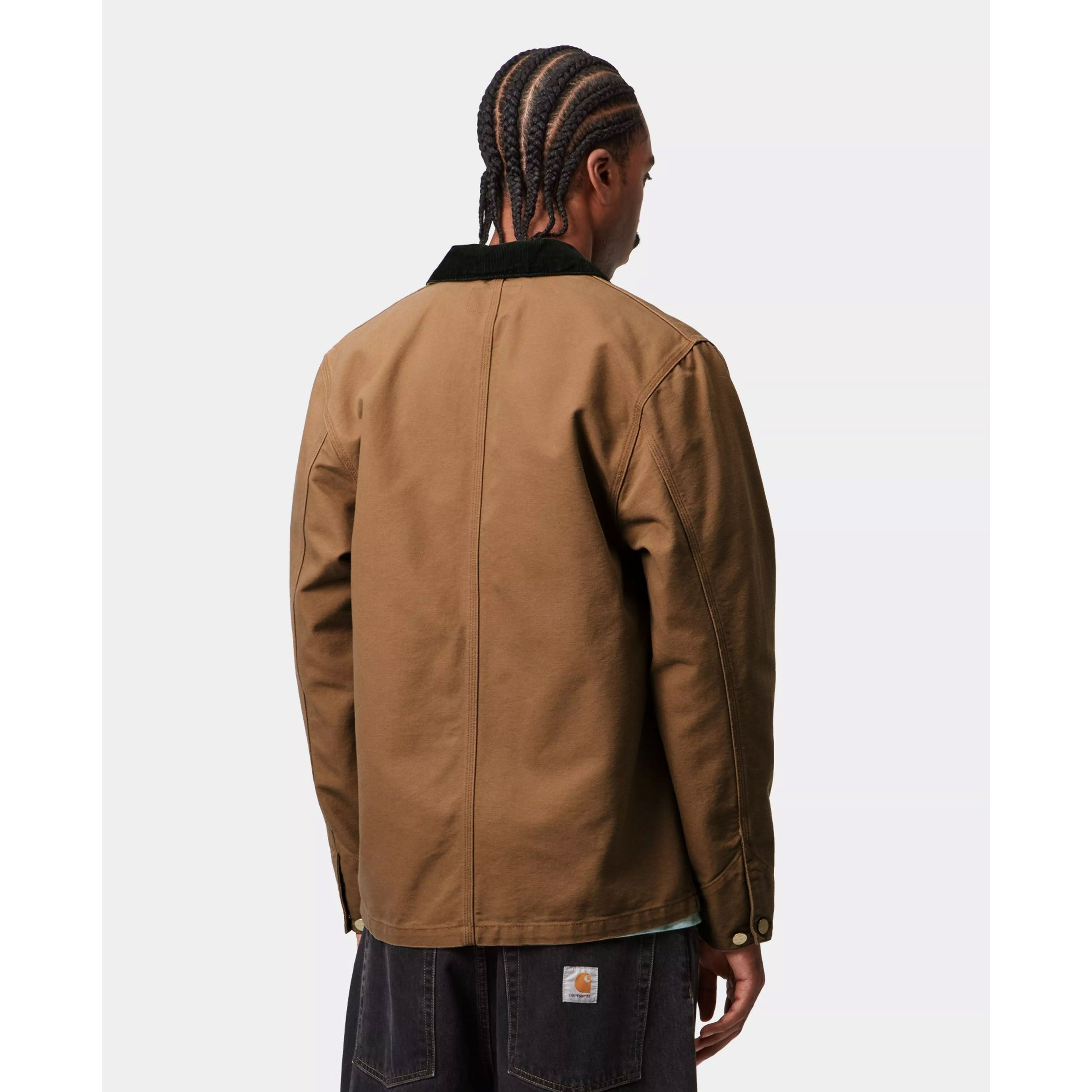 Carhartt WIP Michigan Jacket - Hamilton Brown/Tobacco Rinsed