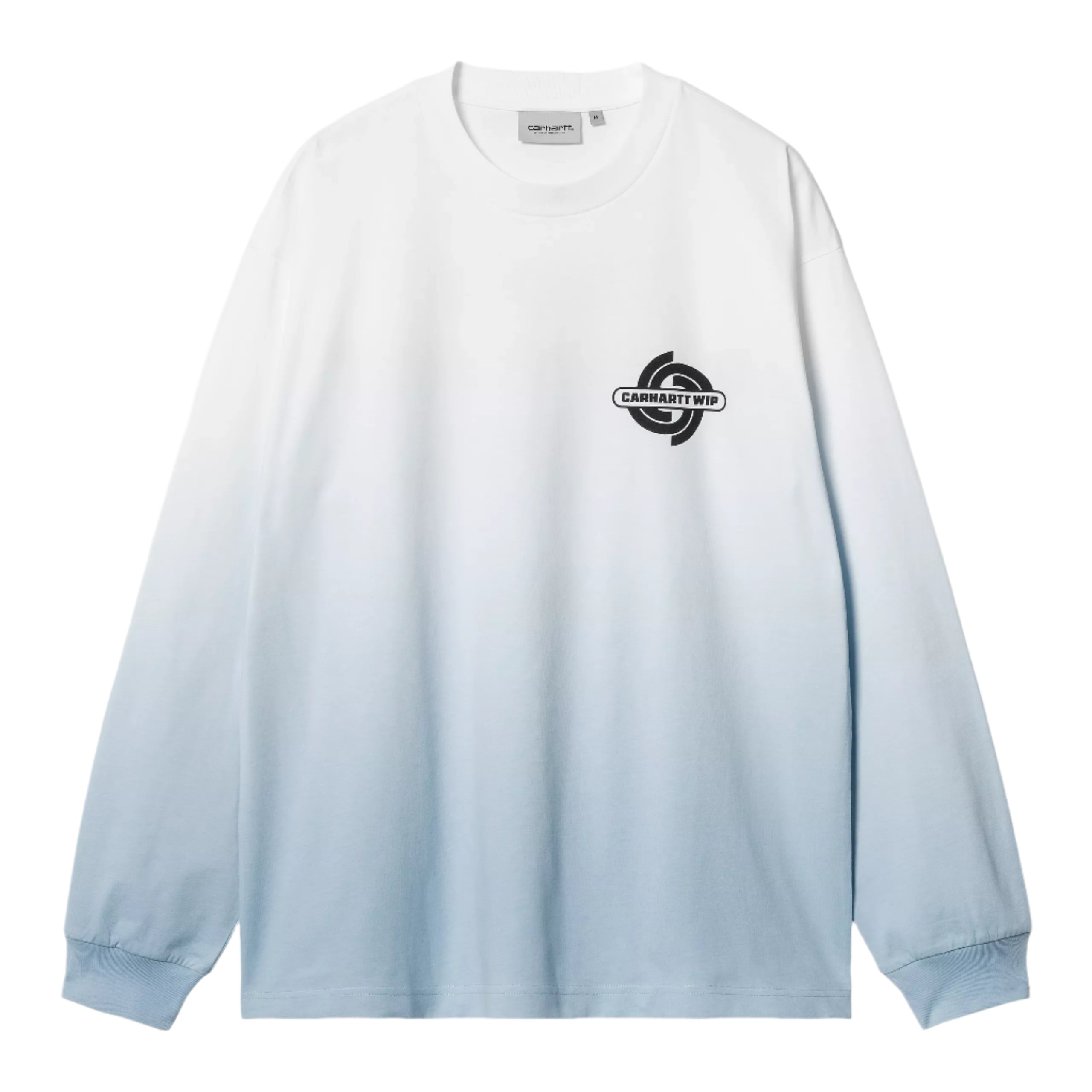 Carhartt WIP Light Work Longsleeve - White/Bluebird