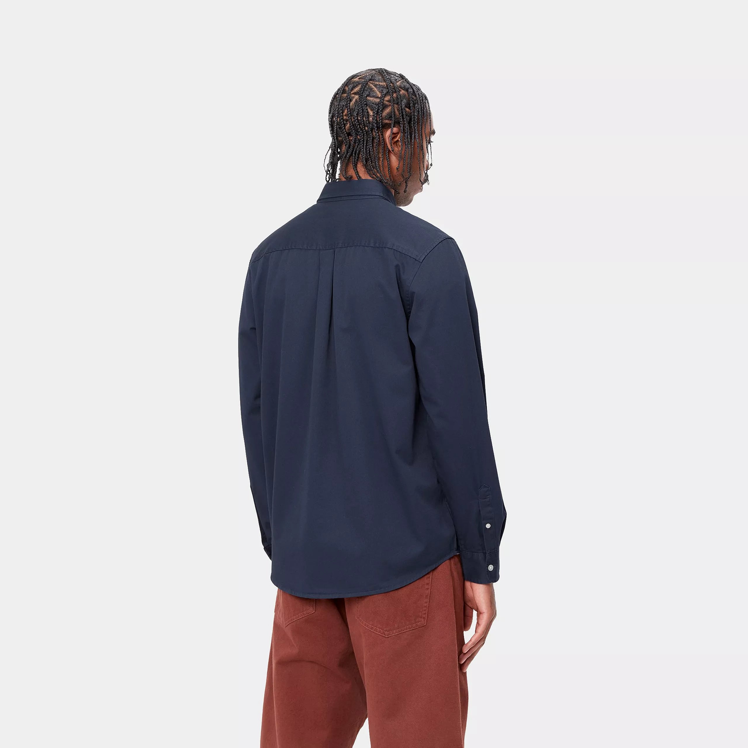 Carhartt WIP Madison Shirt - Air Force Blue/Wax