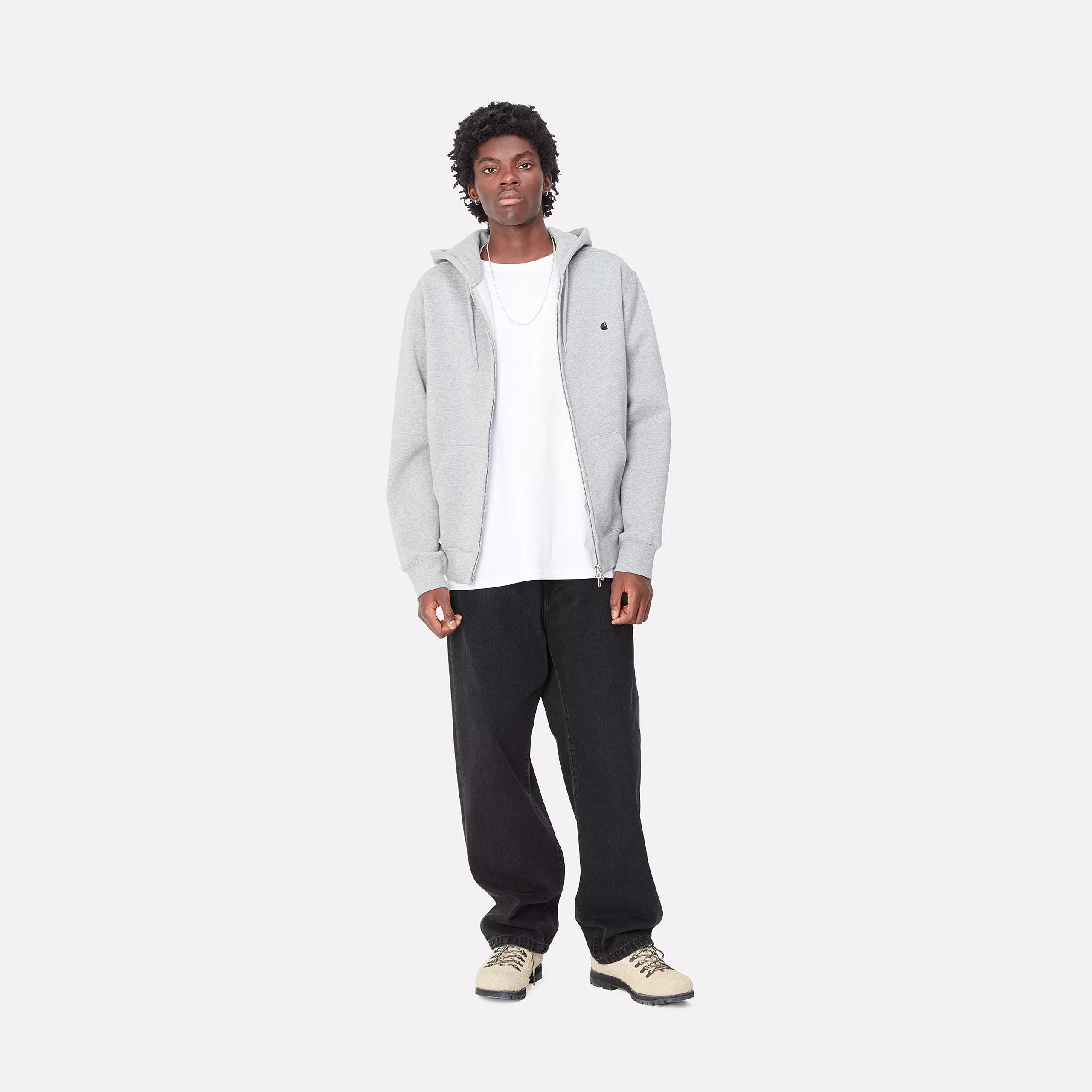 Carhartt WIP Landon Pant - Black Stone Washed