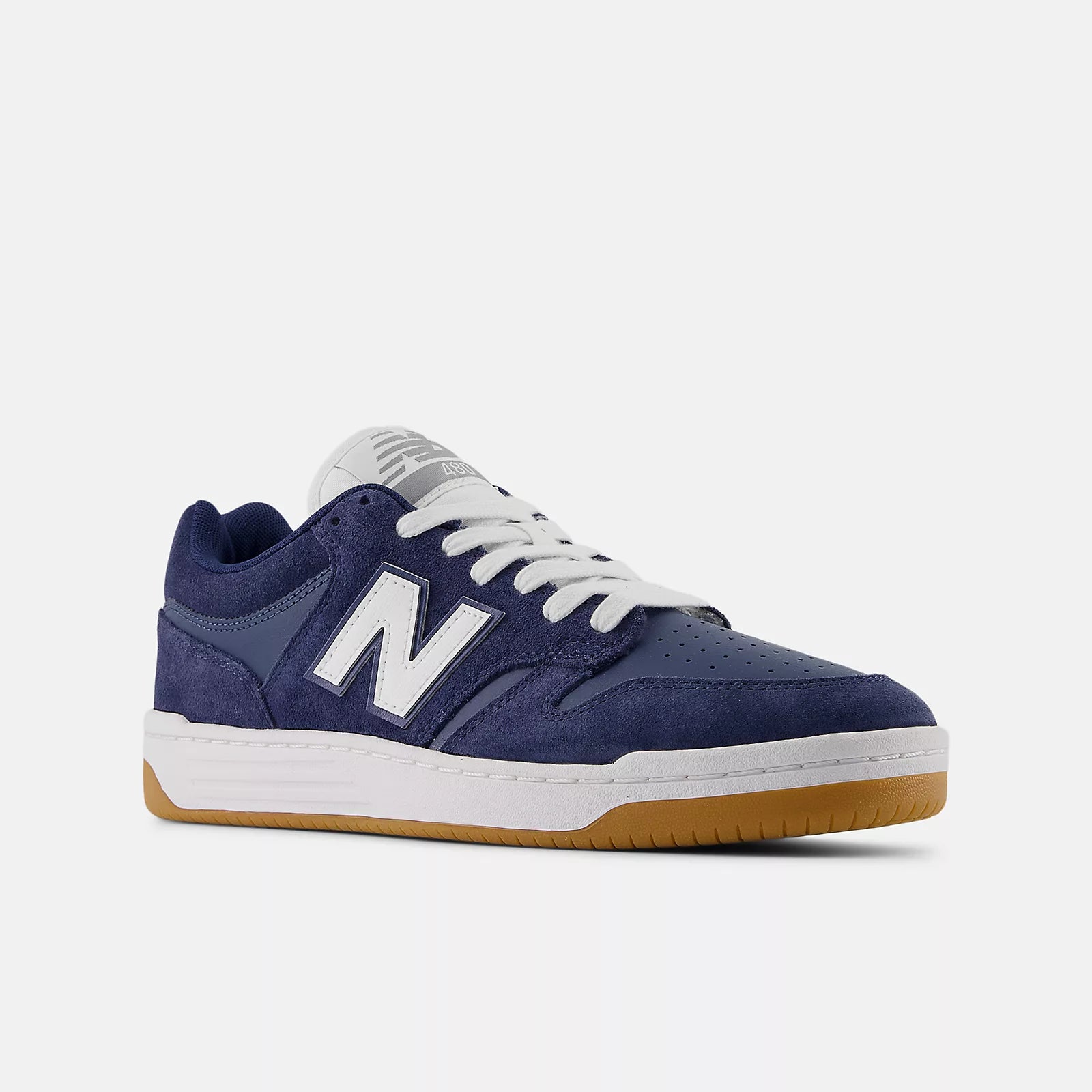 New Balance Numeric NM480 Shoes - Navy/White