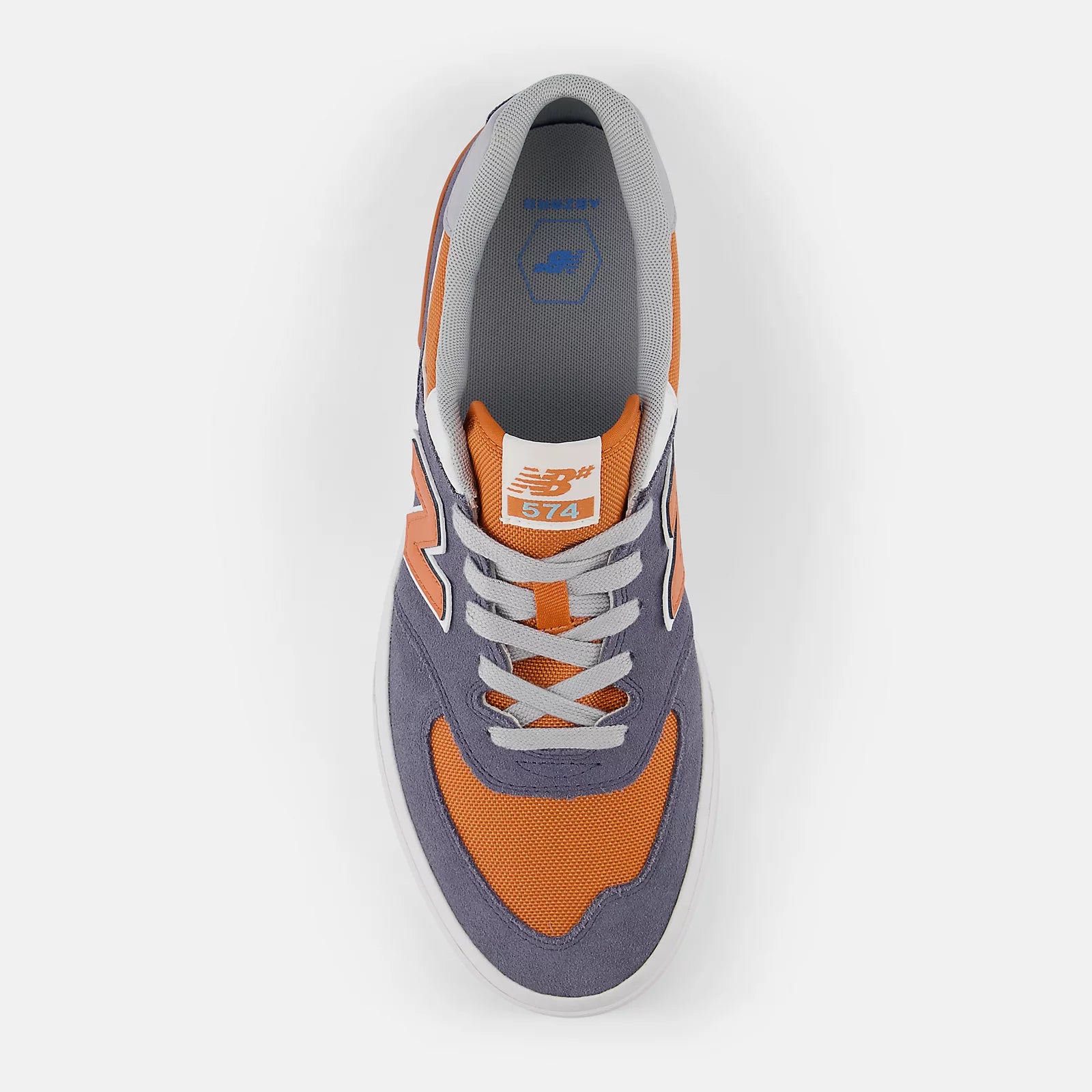 New Balance Numeric NM574 Vulc - Dark Arctic Grey/Infield Clay