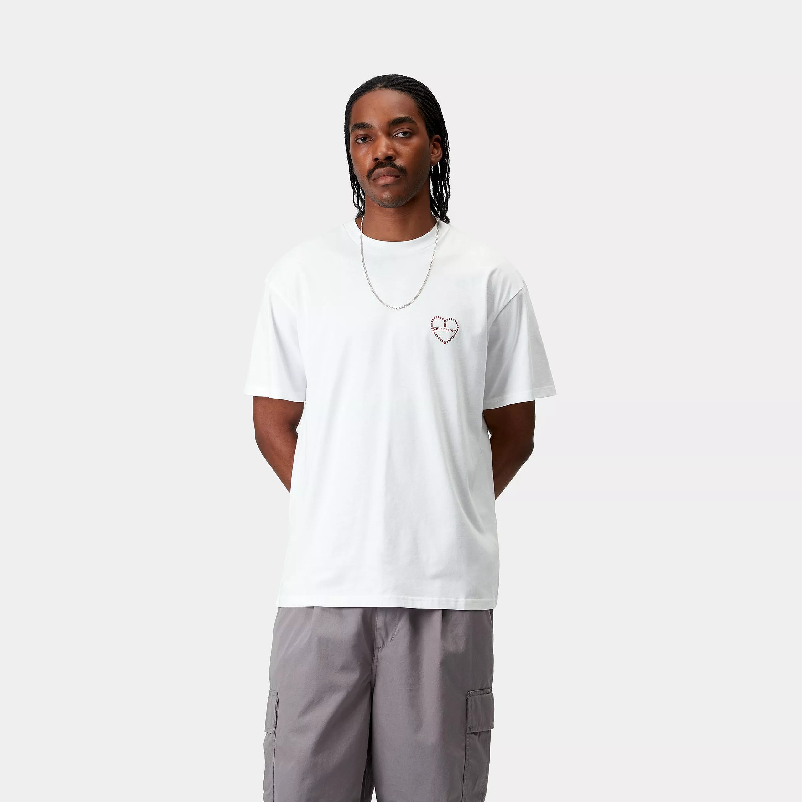Carhartt WIP Furoshiki T-shirt - White/Red
