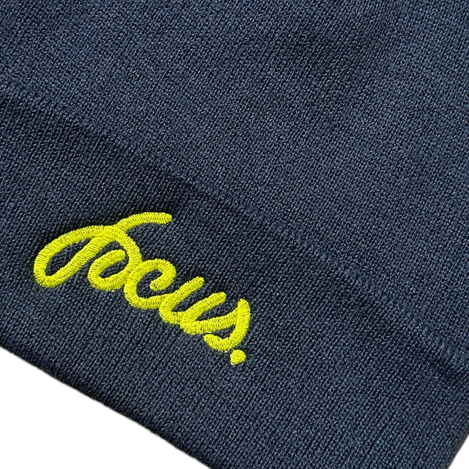 Focus Script Logo Beanie - Graphite