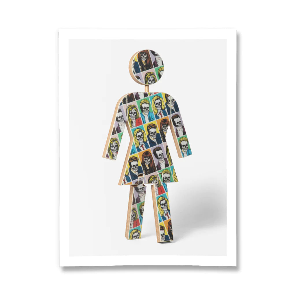 Girl x Modernica Sean Cliver OG Print