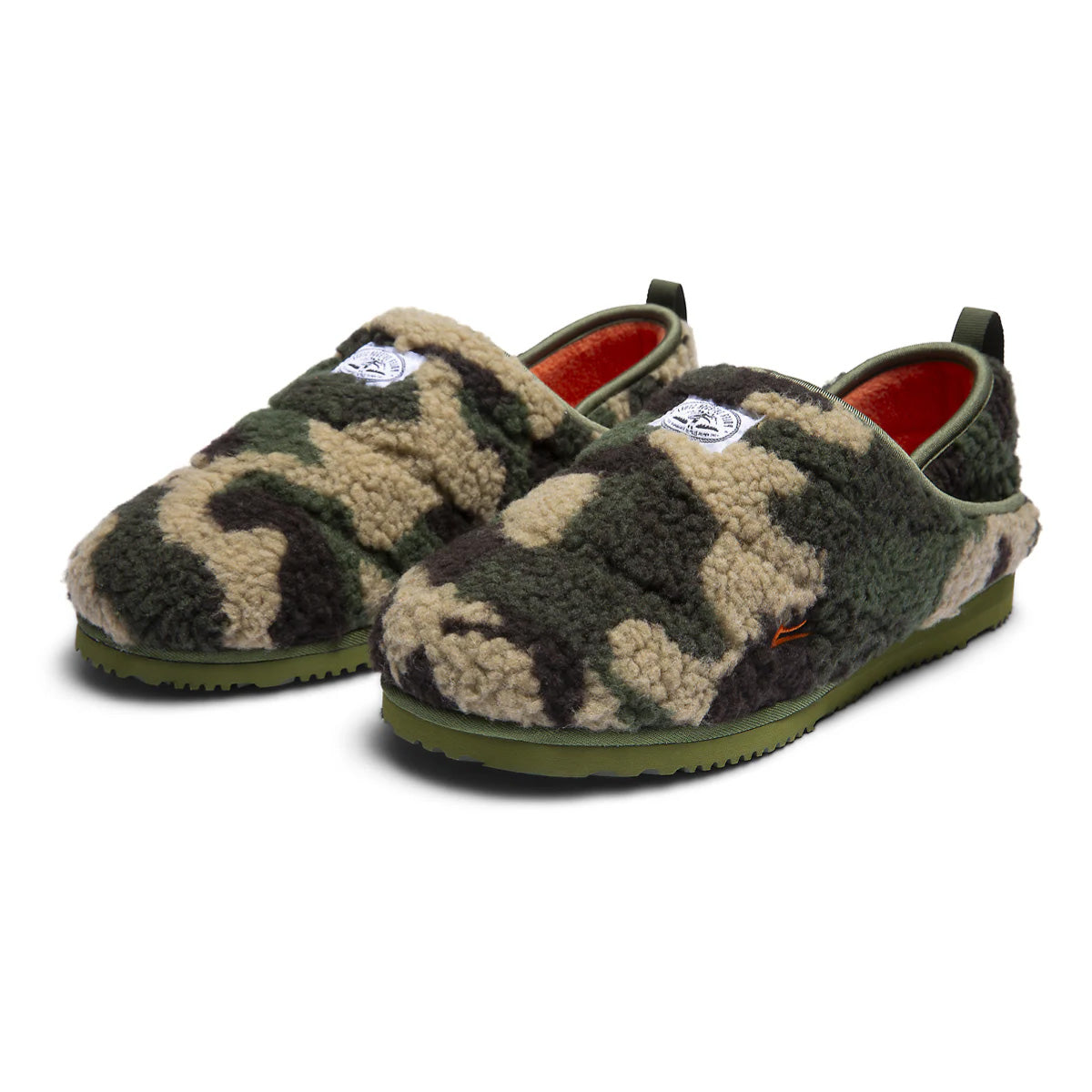 Lakai x Poler Owen Slippers - Furry Camo