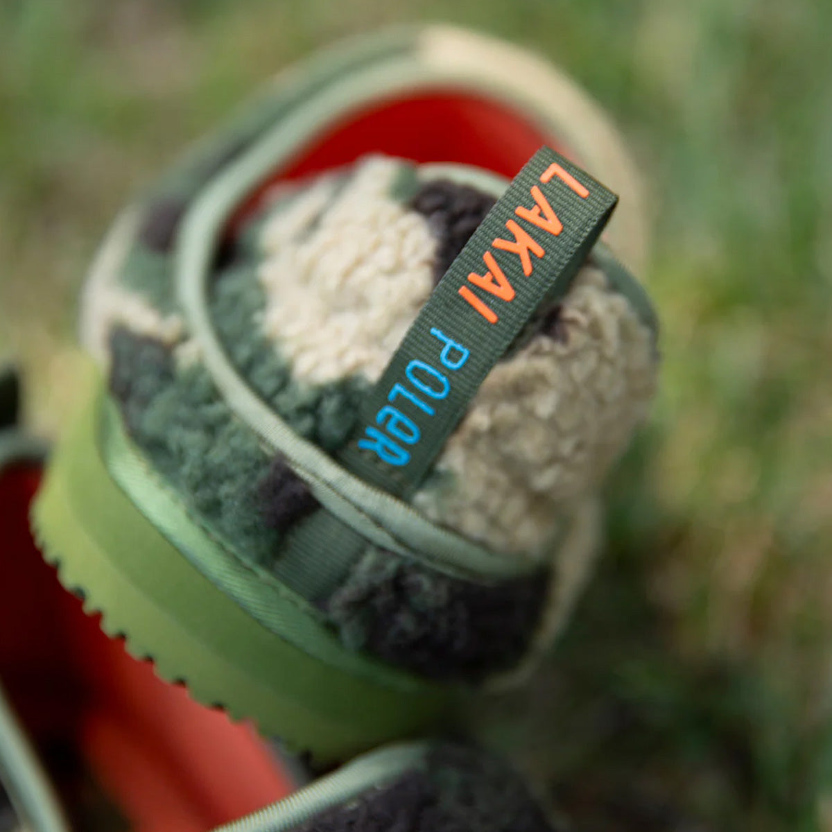 Lakai x Poler Owen Slippers - Furry Camo