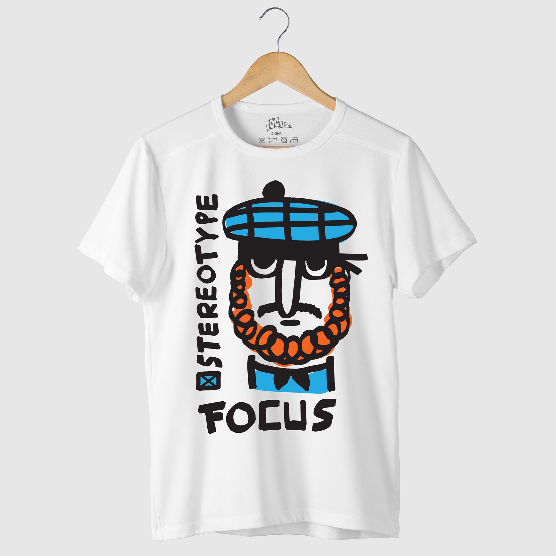 Focus Stereotype T-shirt - White