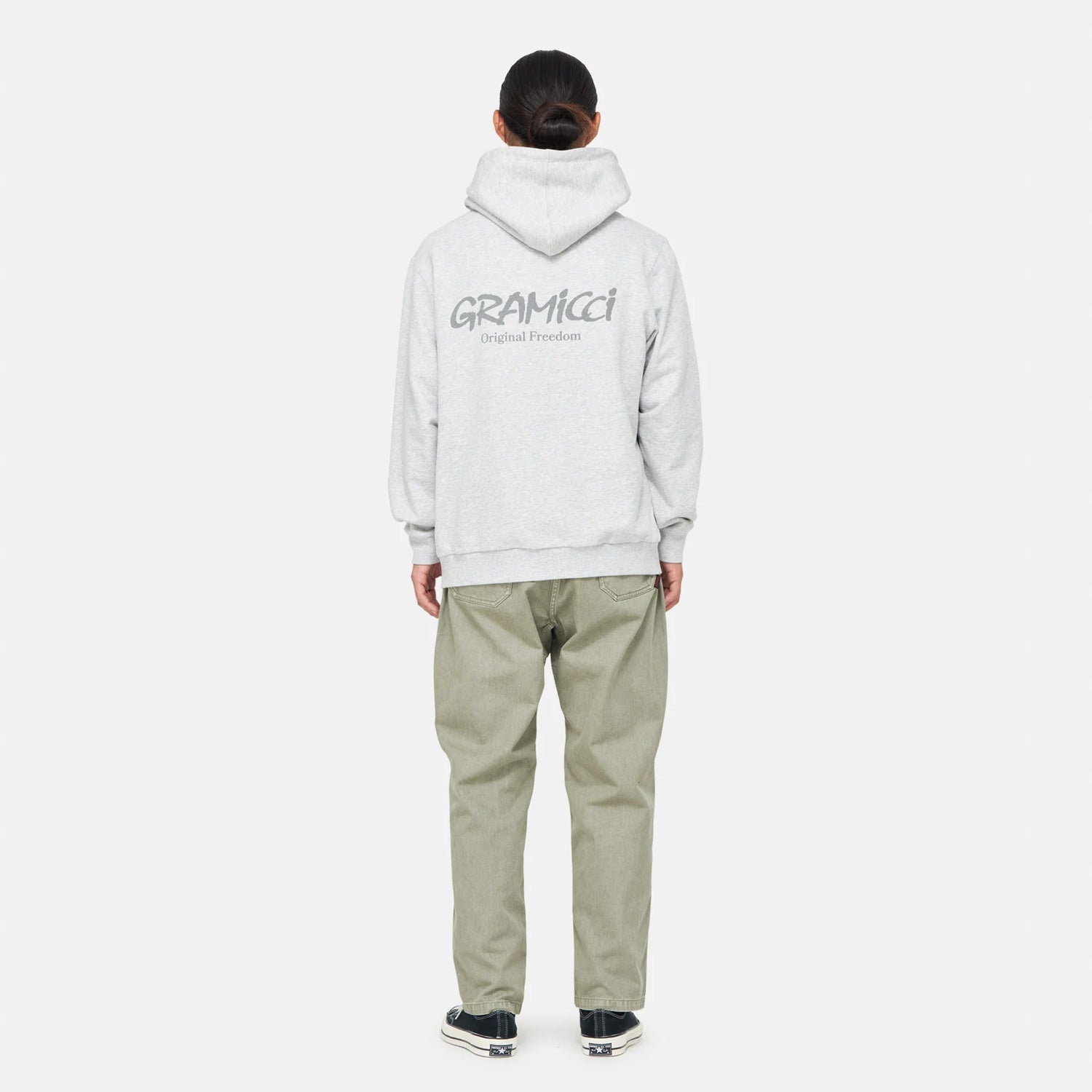 Gramicci Original Freedom Hooded Sweatshirt - Grey Heather
