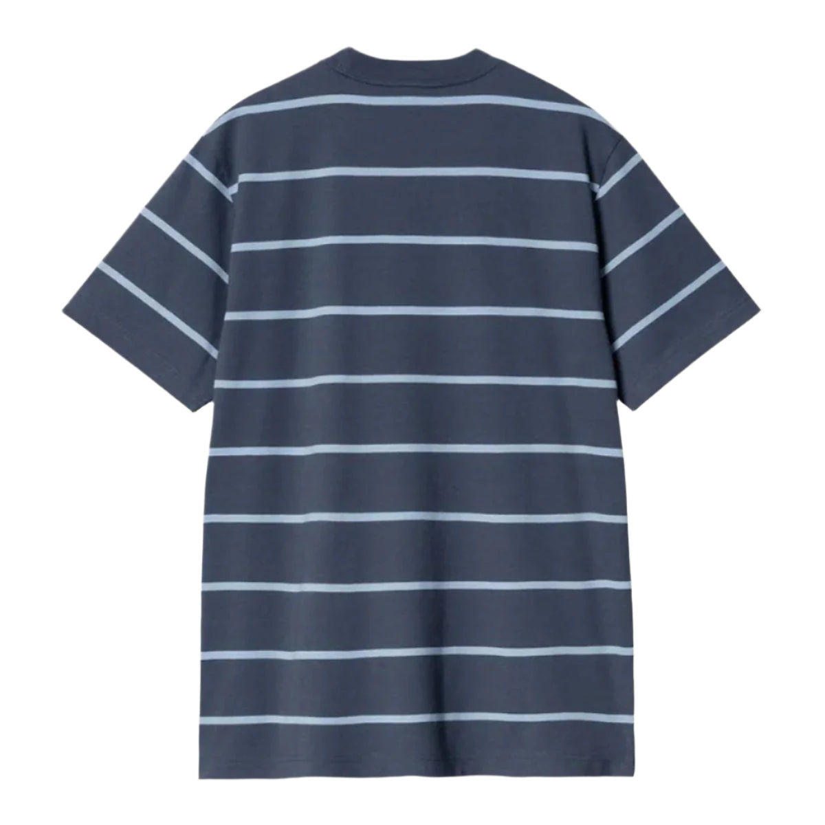 Carhartt WIP Aiken T-shirt - Stripe/Dusky Blue