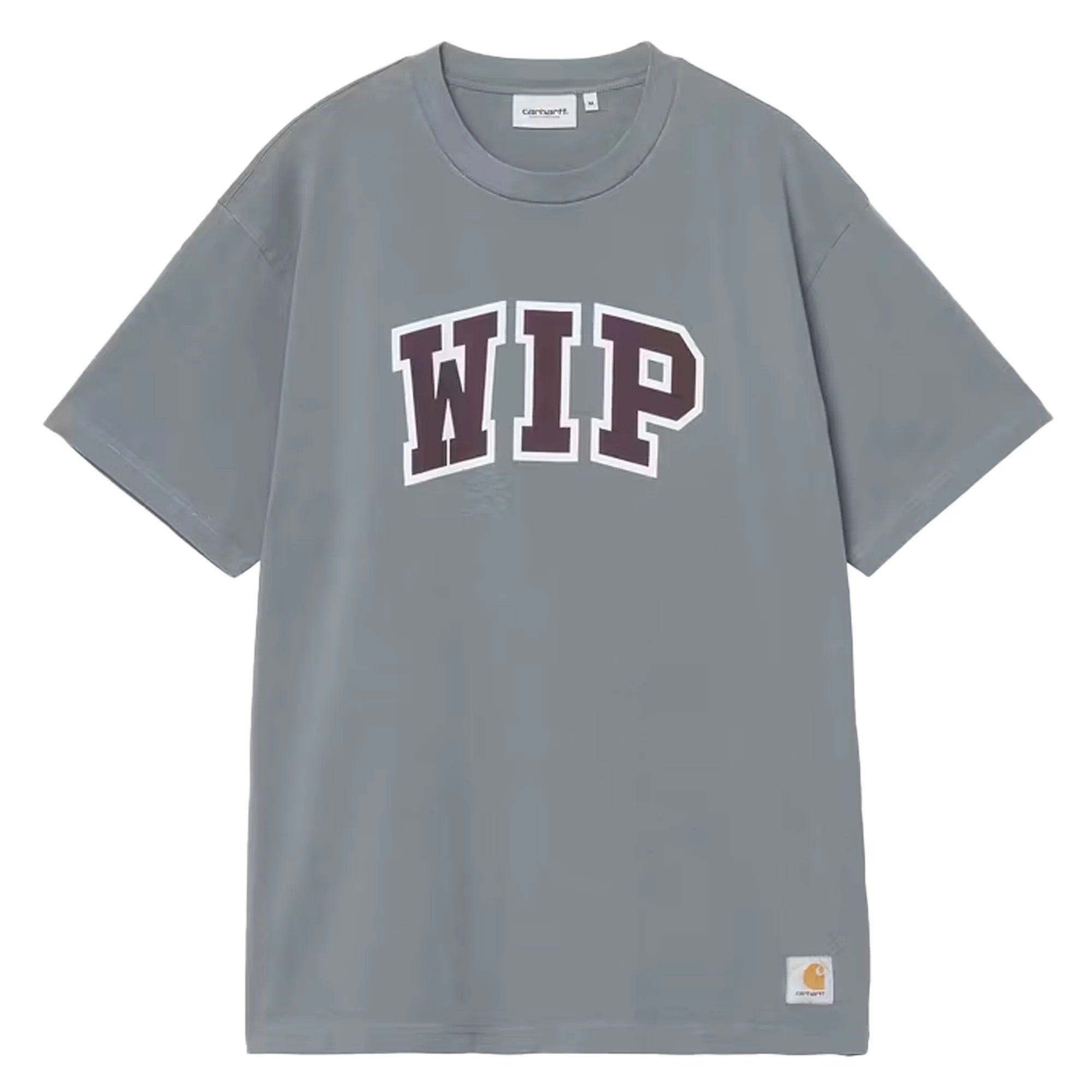 Carhartt WIP III S/S T-shirt - Cozy Blue Heavy Stone Wash