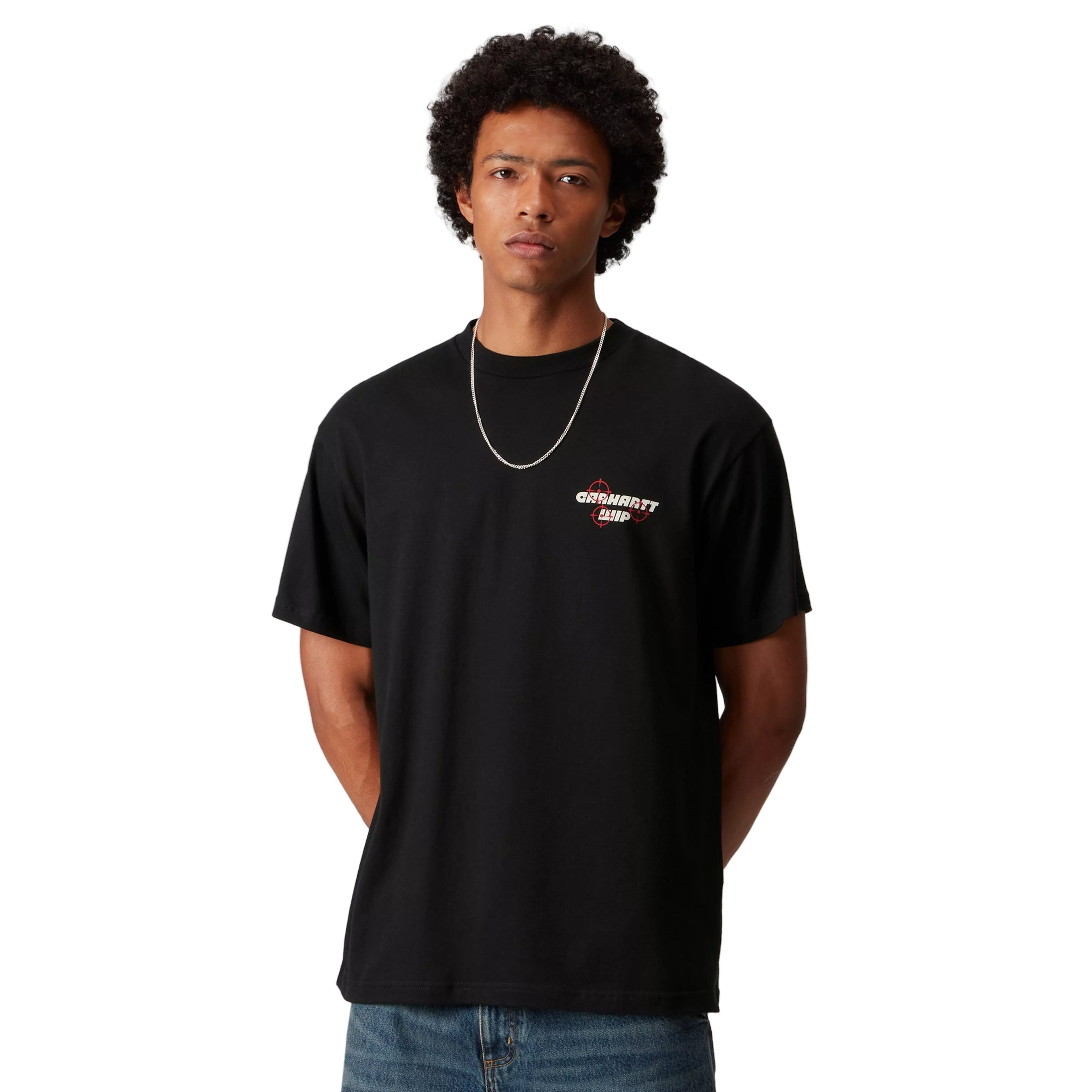 Carhartt WIP Wiptopia Short Sleeve T-shirt - Black