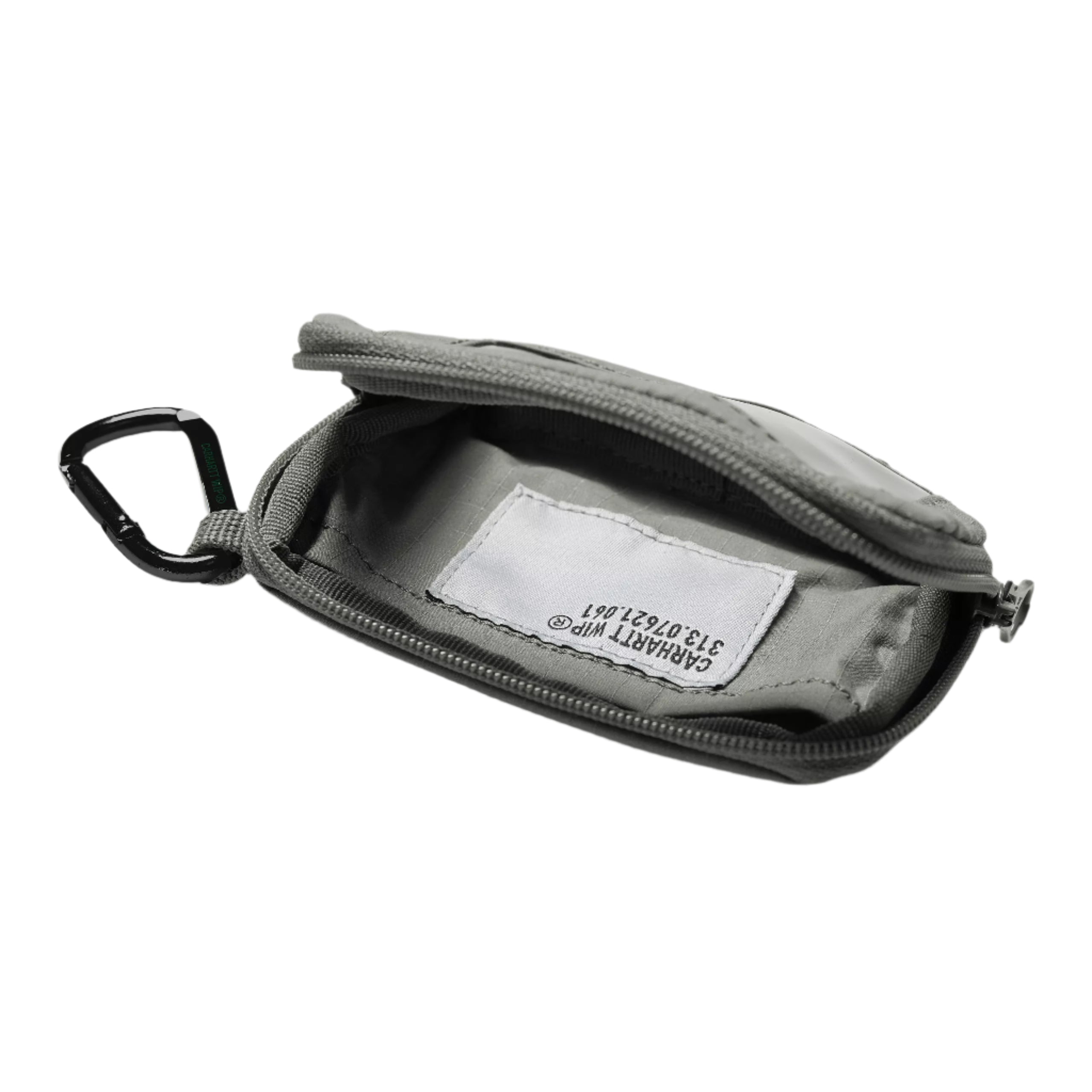 Carhartt WIP Tour Card Case Keychain - Smoke Green/Reflective