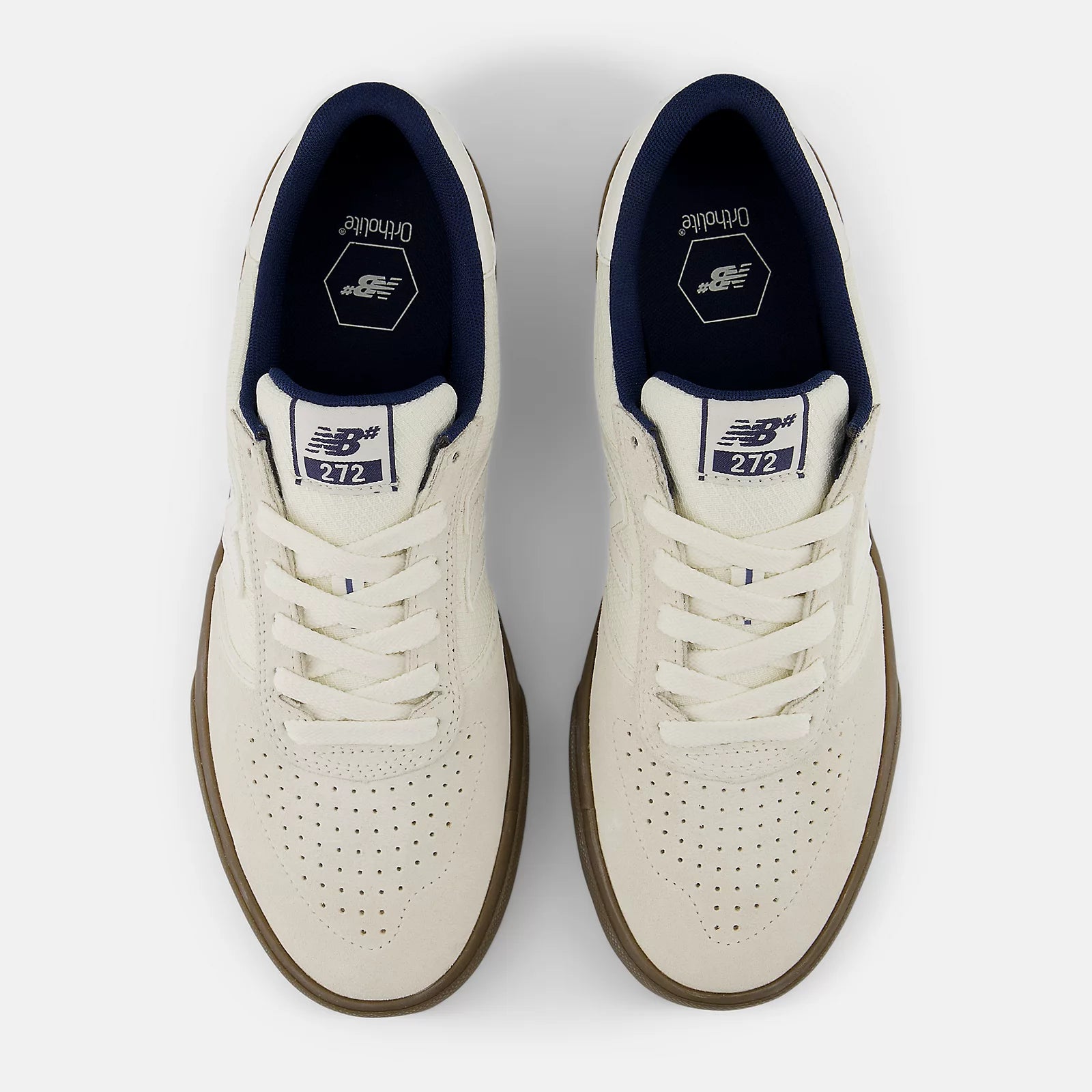 New Balance Numeric NM272 Shoes - Sea Salt/Woodland